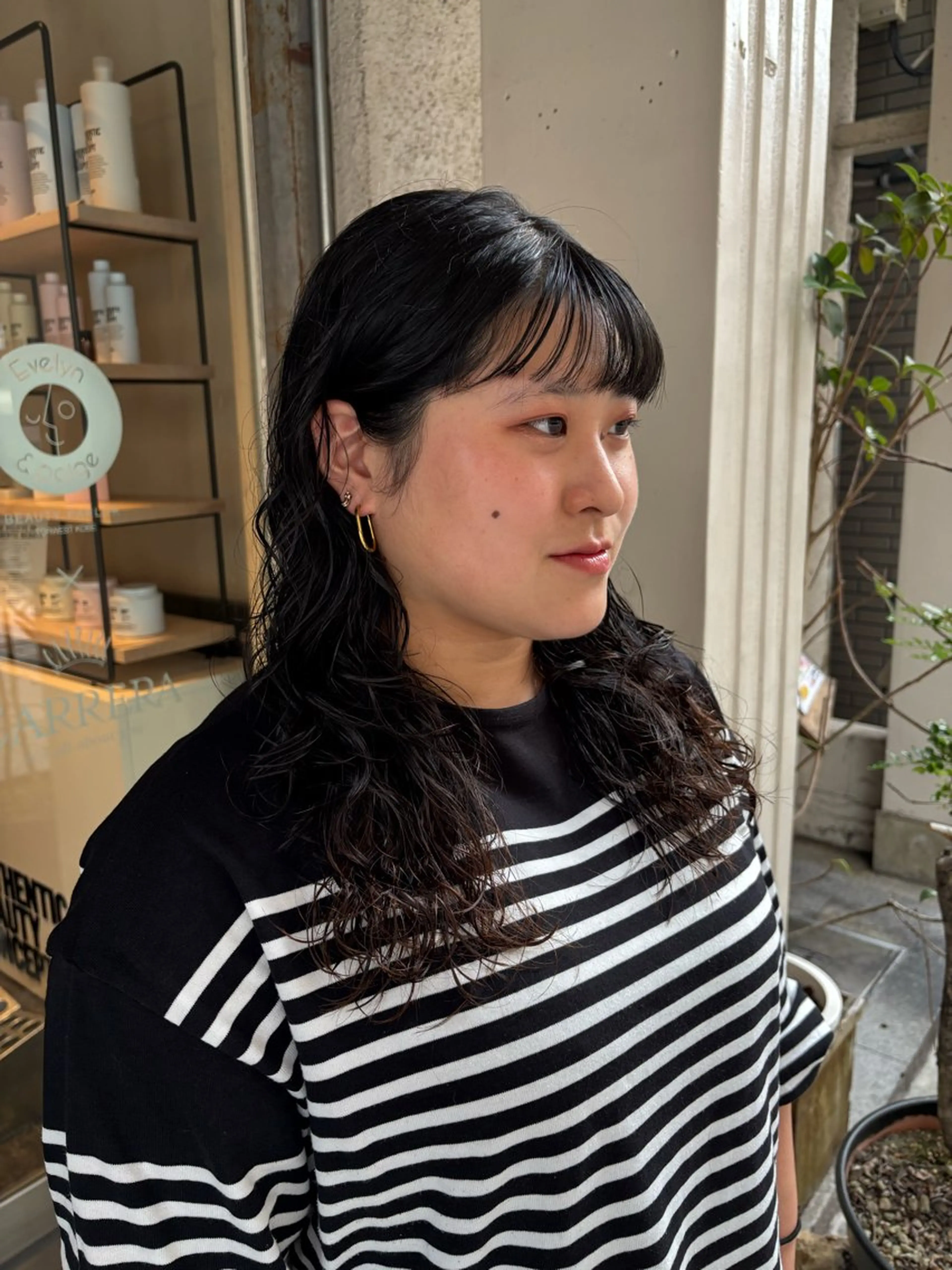 ロング ロング 水原波津輝/ボブ /ニュアンスパーマのヘアスタイル