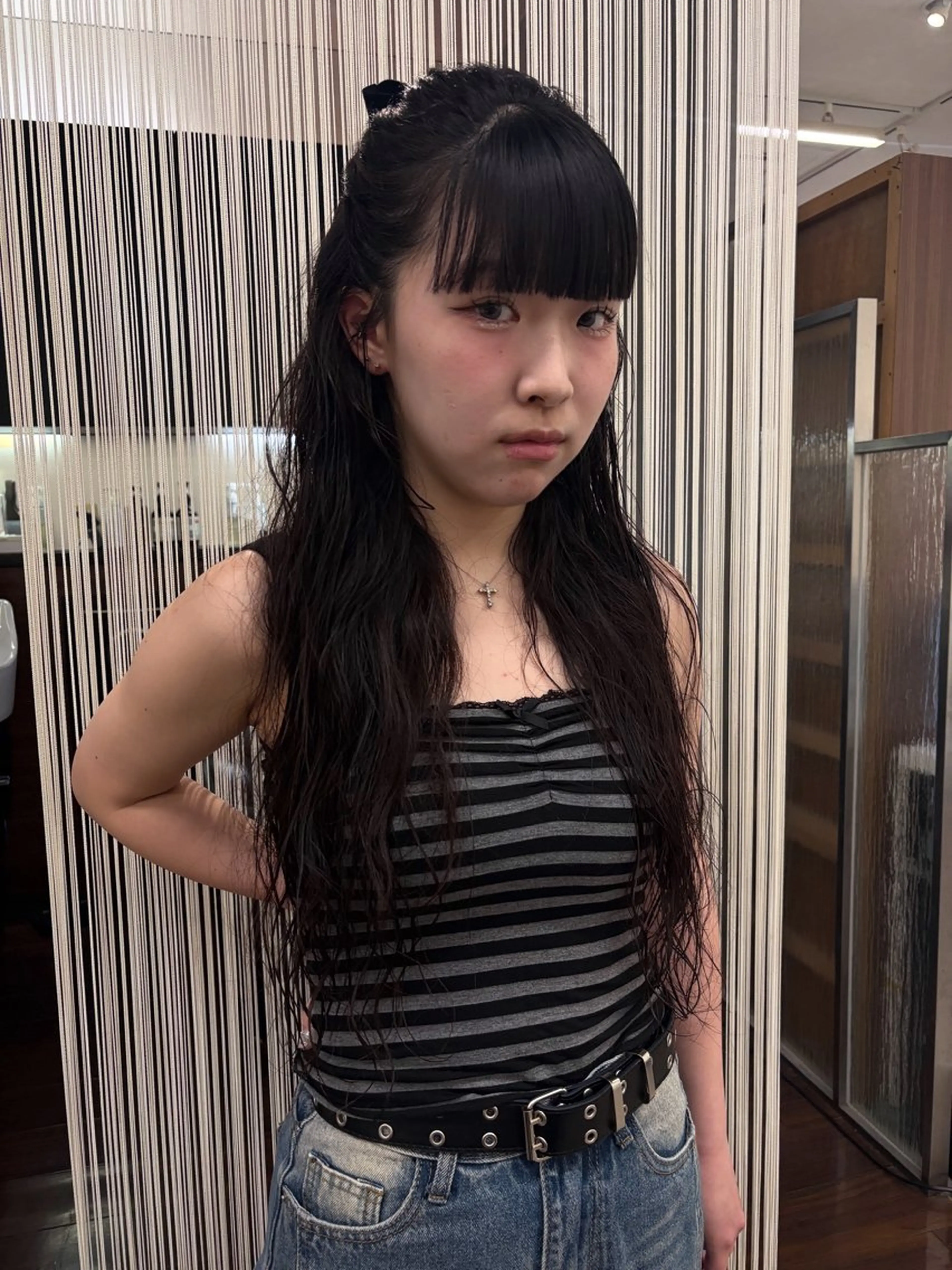 ロング パーマ Daisy🎀透け感 カラー🎀JUNAのヘアスタイル