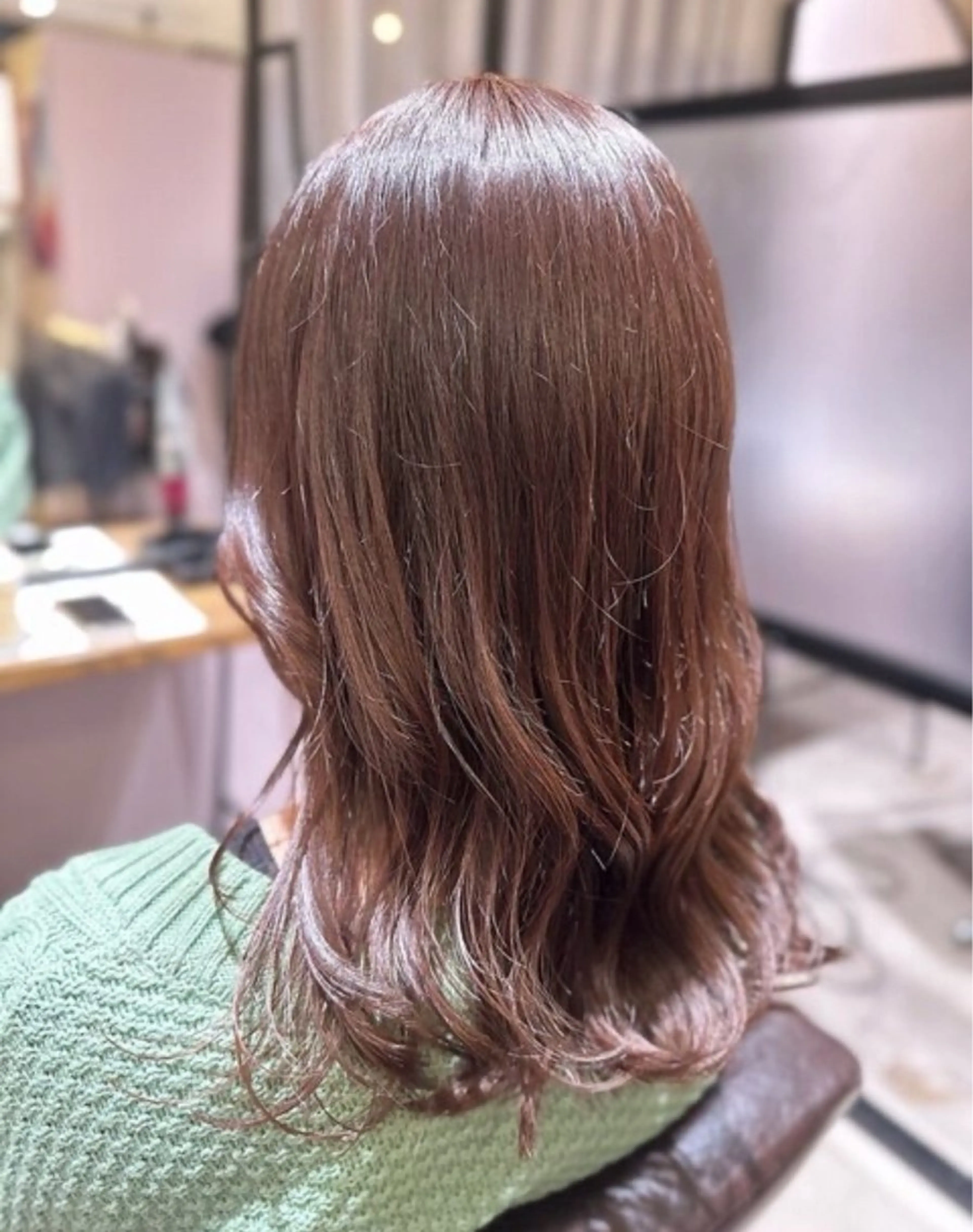 カラー ヘアカラー 梶 瑞希のヘアスタイル
