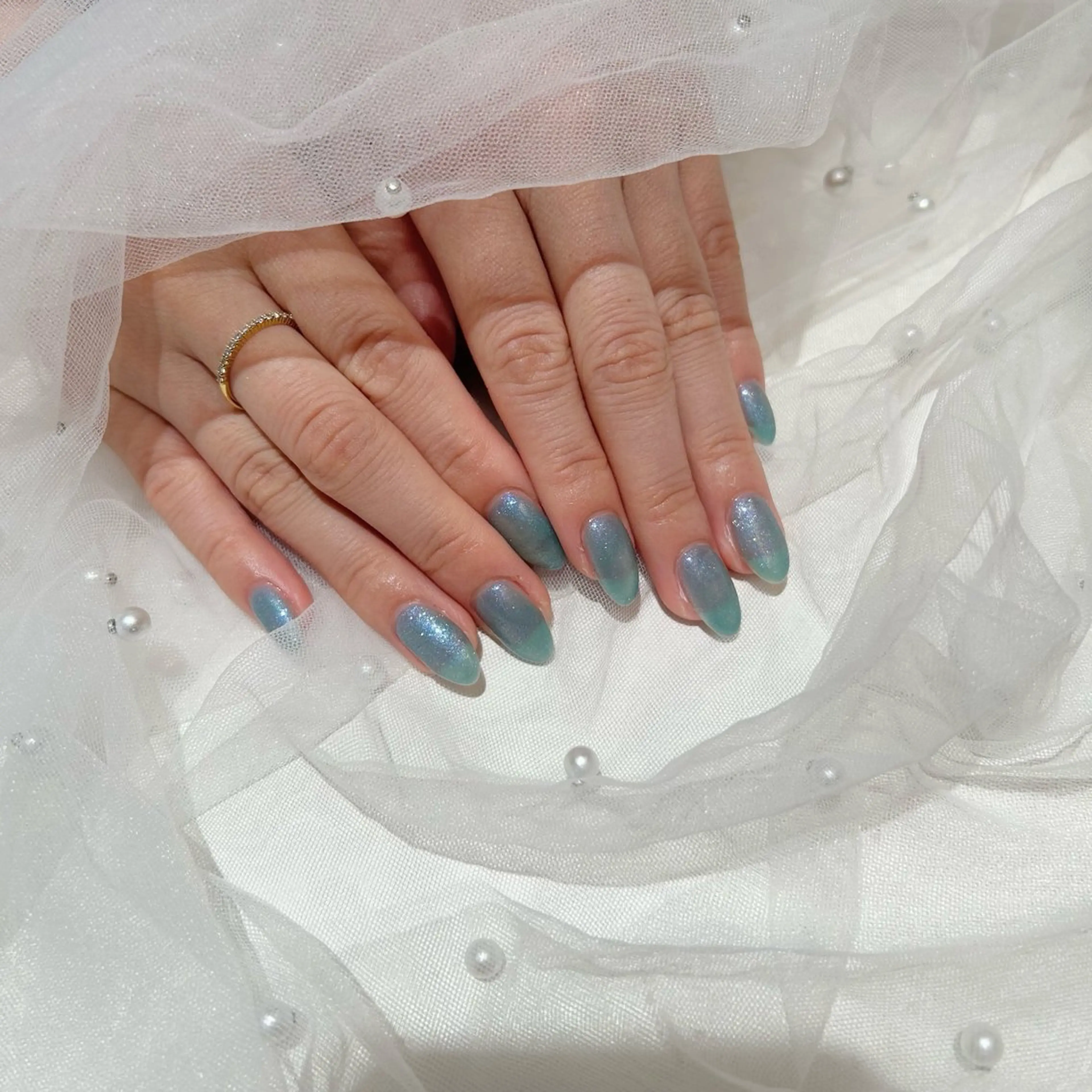 ネイル ハンドネイル マグネット/心斎橋 LoLo.カレラのネイルデザイン