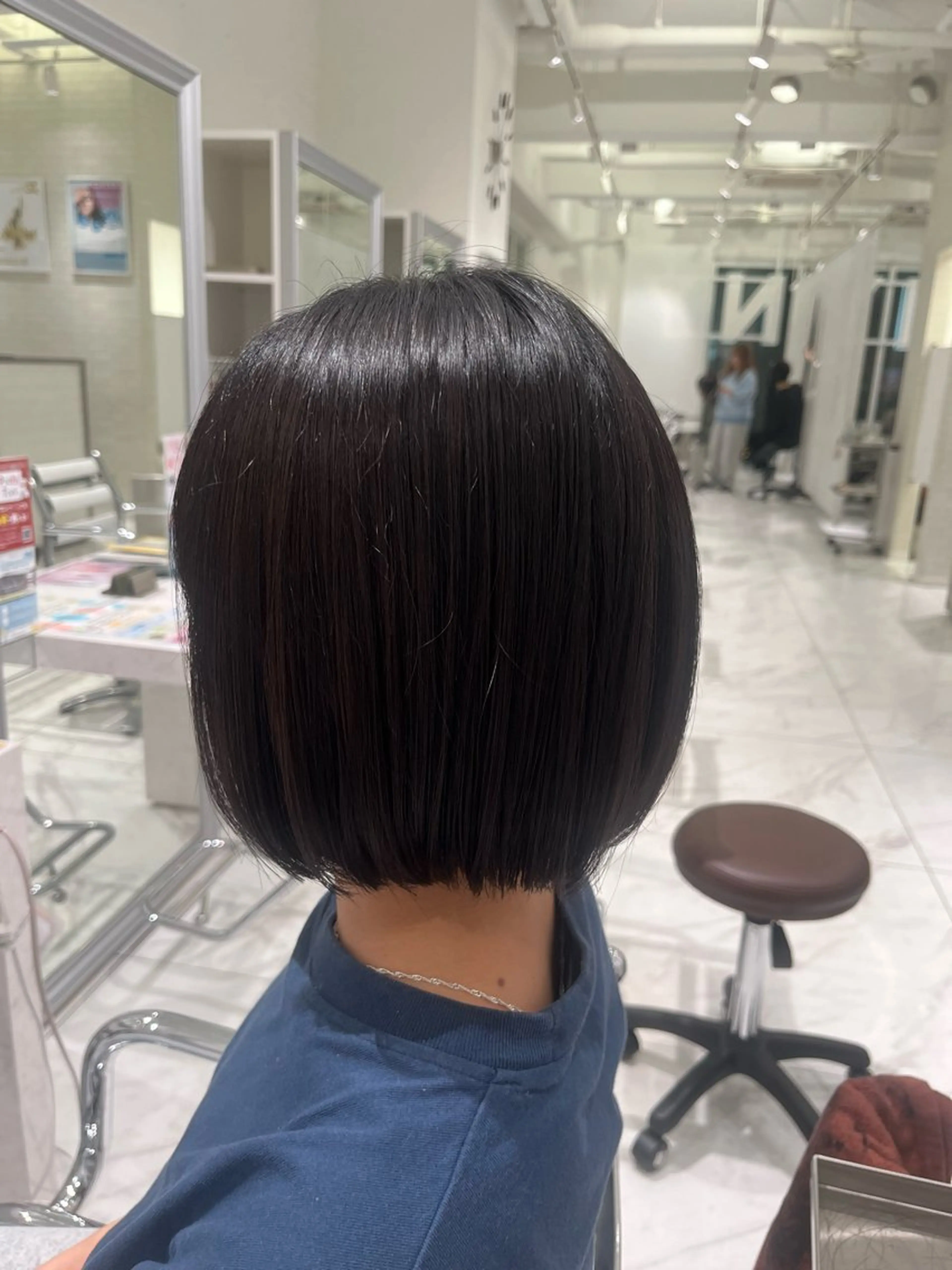 ショート ボブ 橋本 七海のヘアスタイル