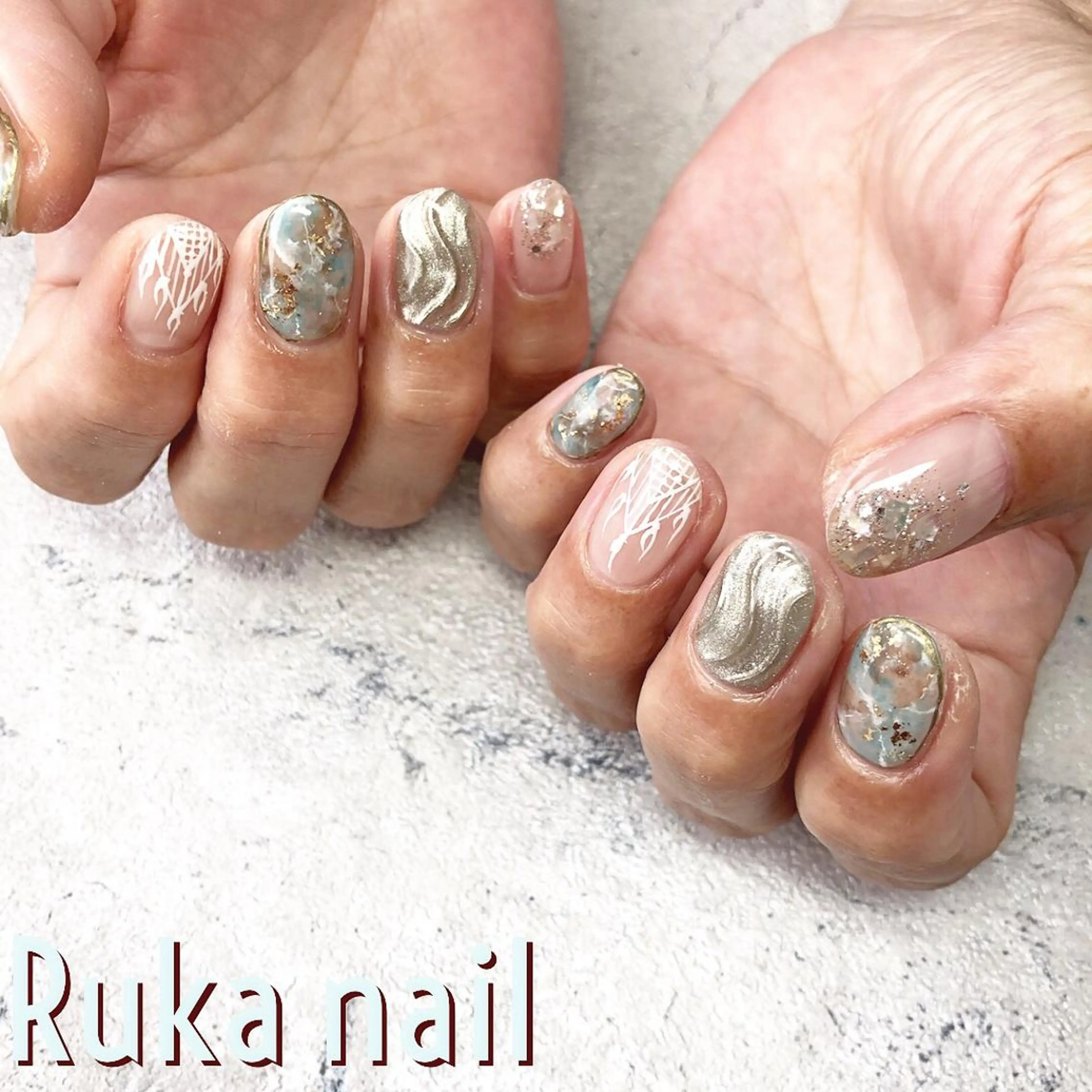 ネイル Ruka nail 【ﾙｶ ﾈｲﾙ】のネイルデザイン