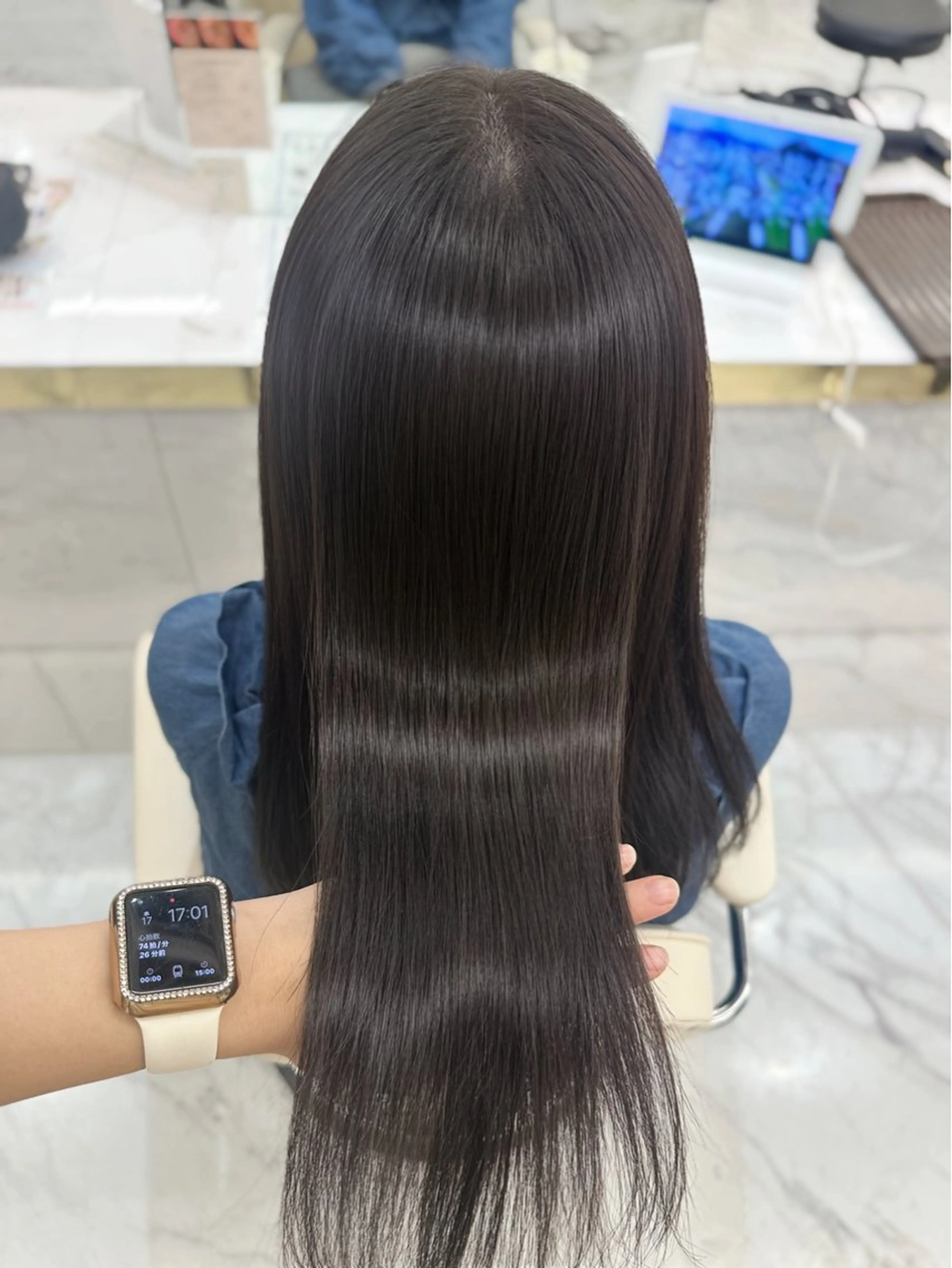ロング mako まつパ 🇰🇷韓国ヘアのマツエク・マツパデザイン