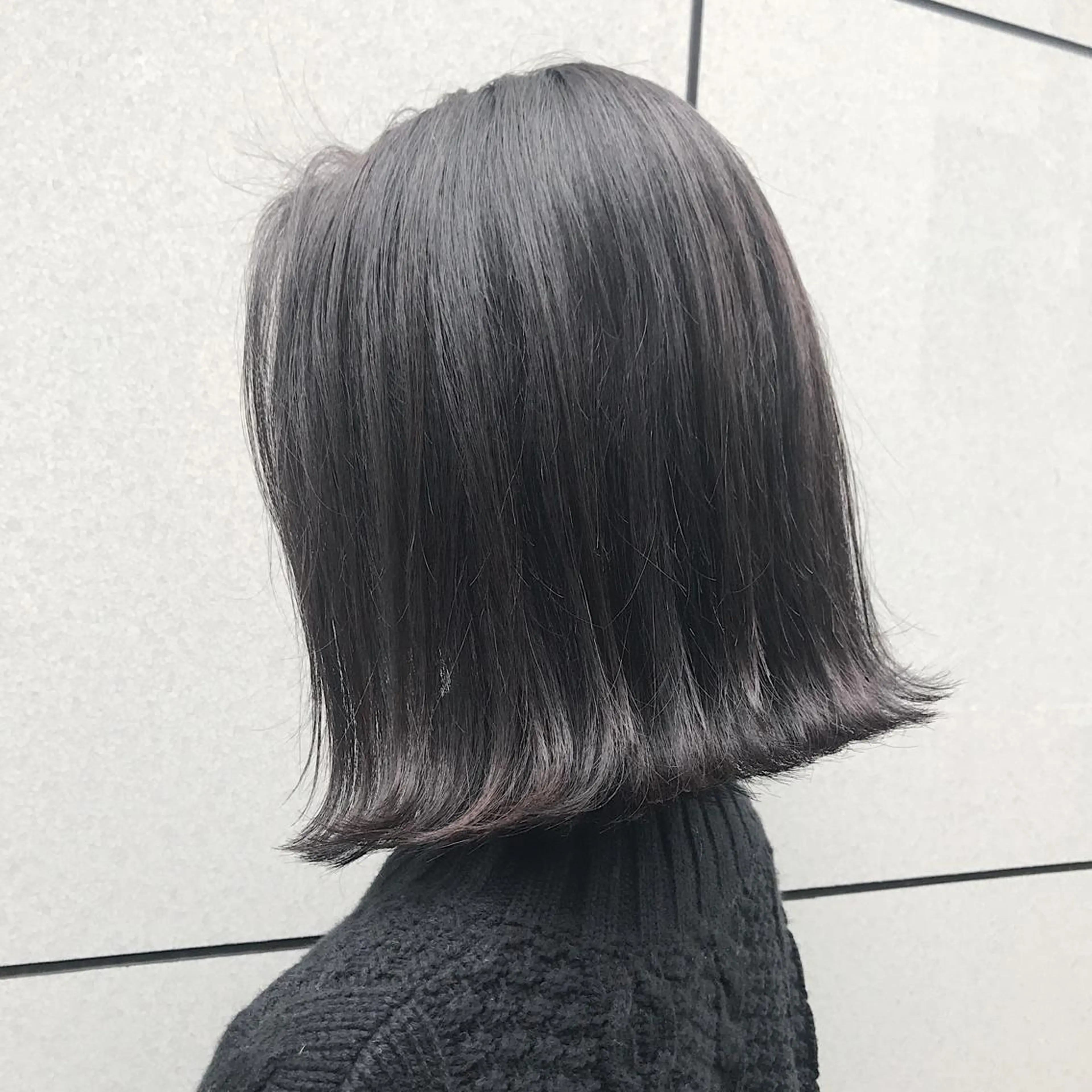 ショート カラー ヘアアレンジ アッシュ ダークアッシュ Zina渋谷エリア マネージャShionのヘアスタイル