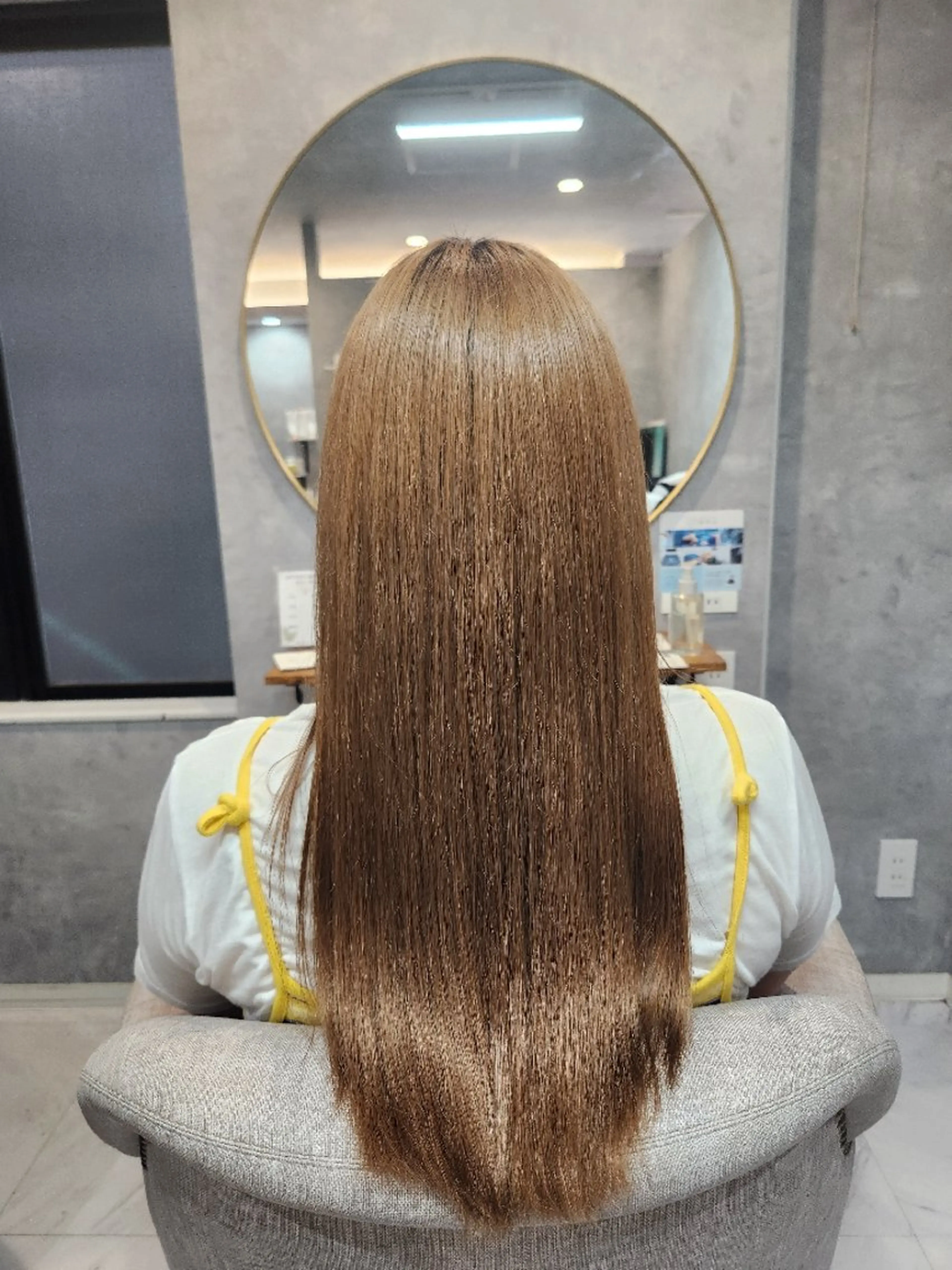 ロング 髪質改善 トリートメント 小松 航大のヘアスタイル