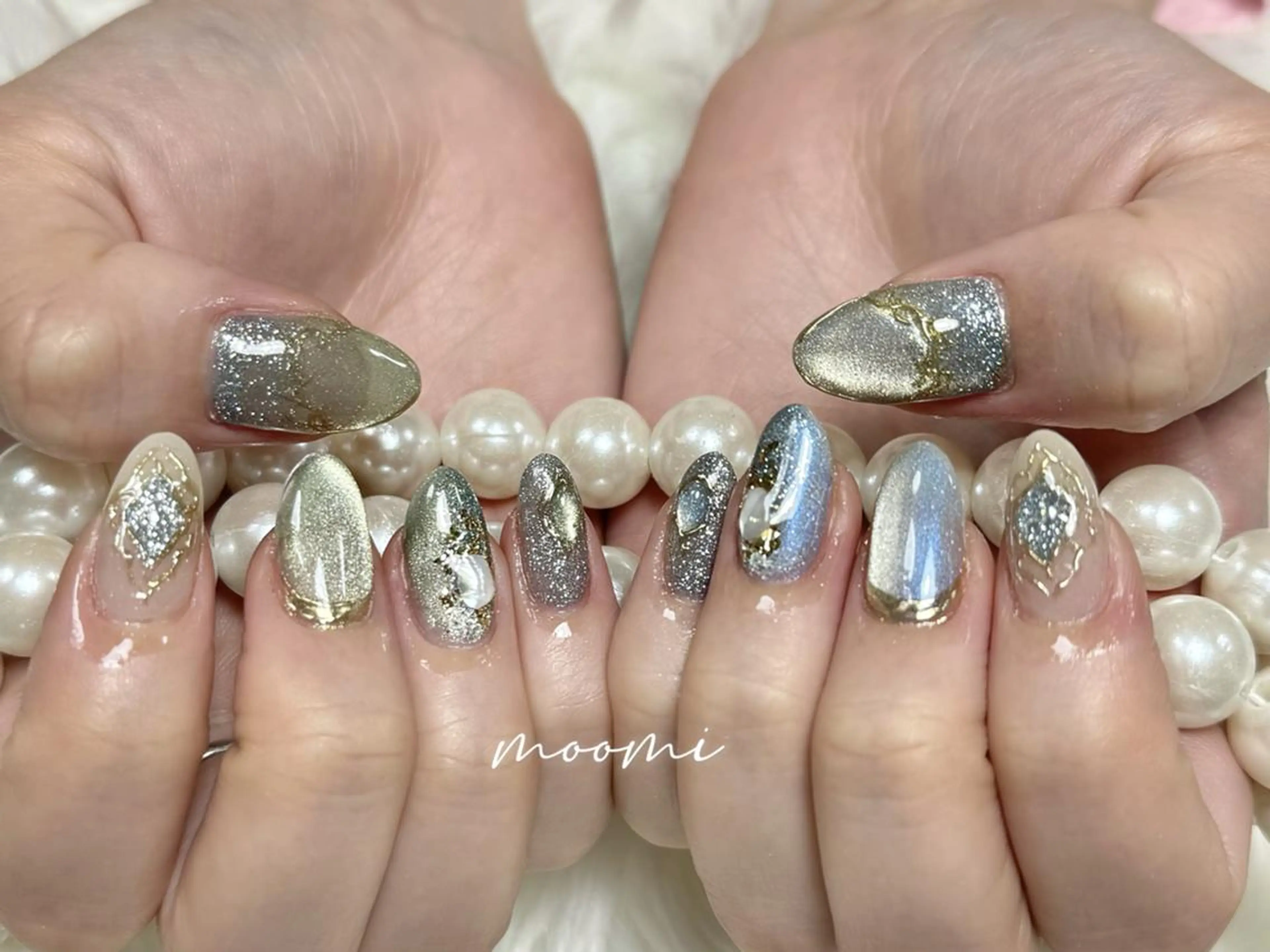 ネイル ハンドネイル moomi nail スカルプ専門のネイルデザイン