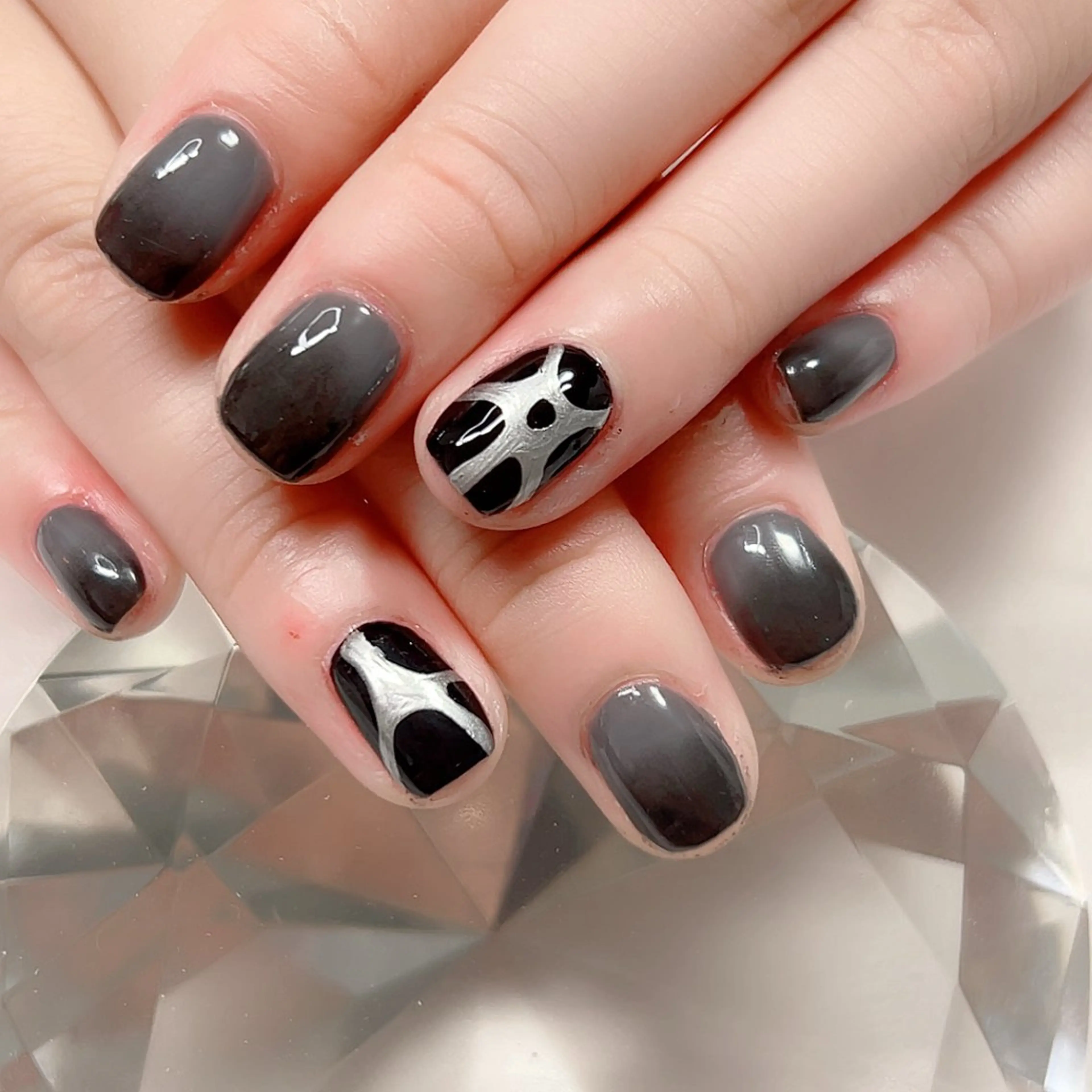 ネイル フラッシュネイル リボン 春ネイル Cute Tips nailのネイルデザイン