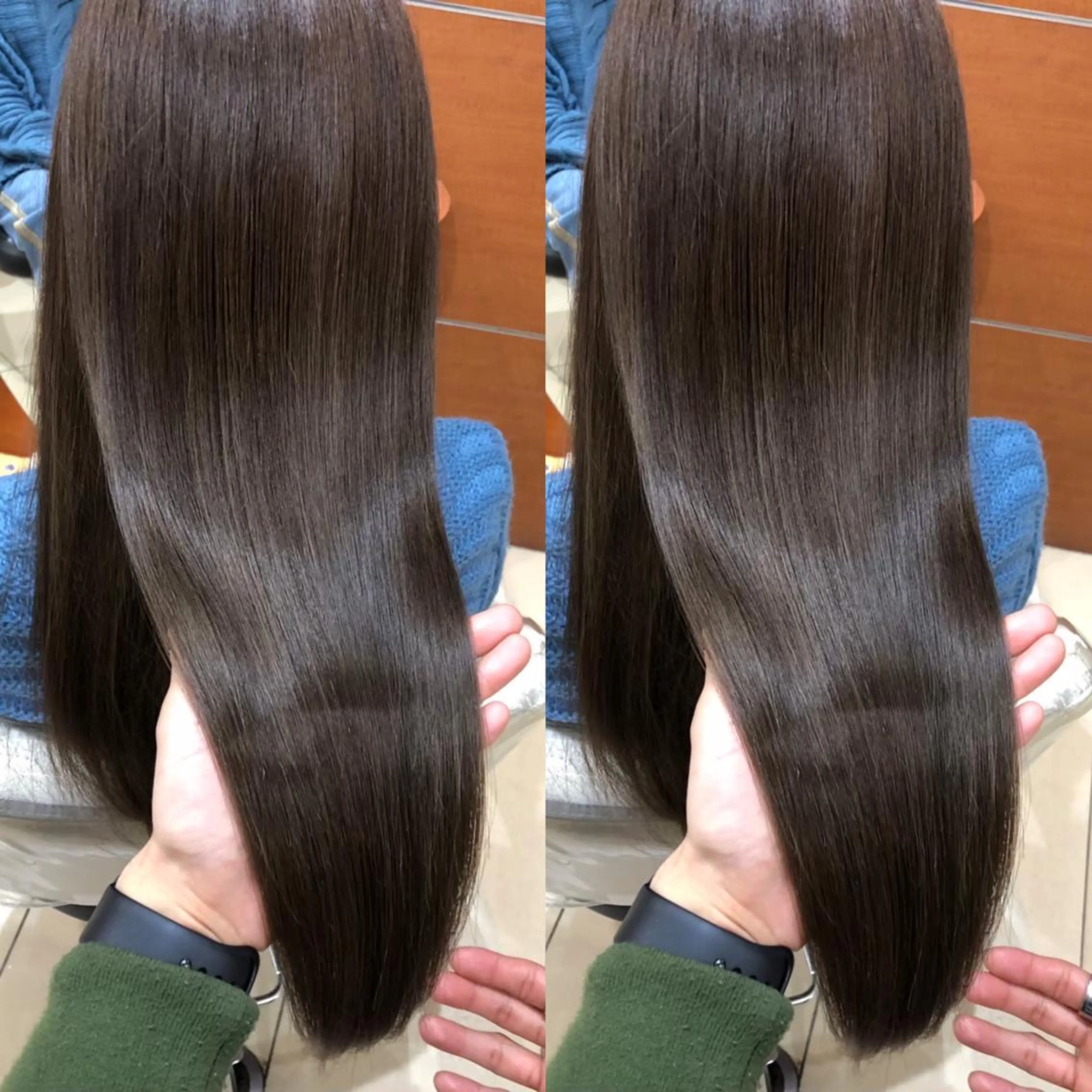 🏁カット+髪質改善縮毛矯正(5cm以内リタッチ)🐶の写真