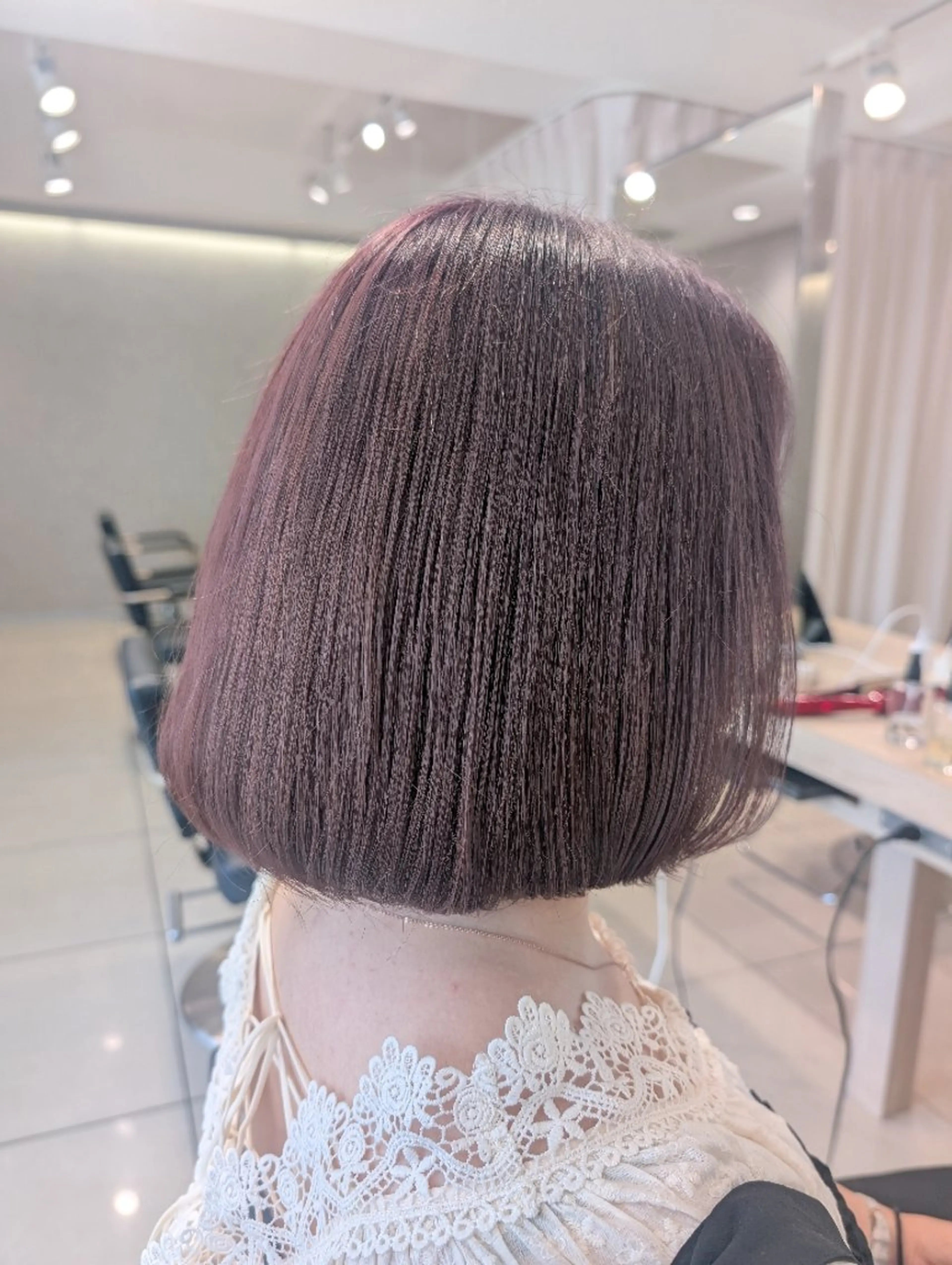 ミディアム カラー ブリーチ ダブルカラー Director金野 麻衣子のヘアスタイル