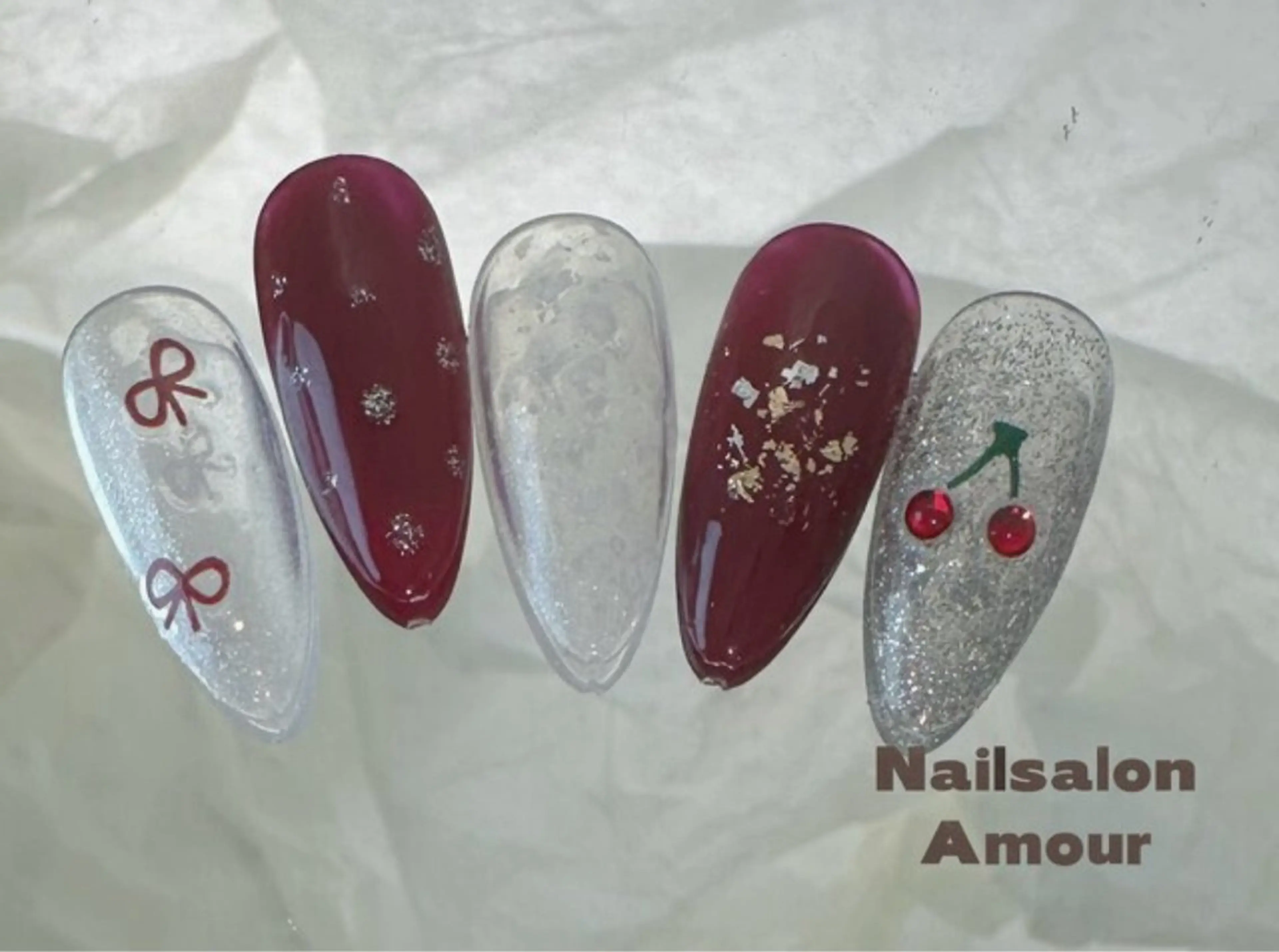 ネイル ハンドネイル パラジェル登録店　Nailsalon Amour  上野湯島店所属・🫧 はる🩵のネイルデザイン