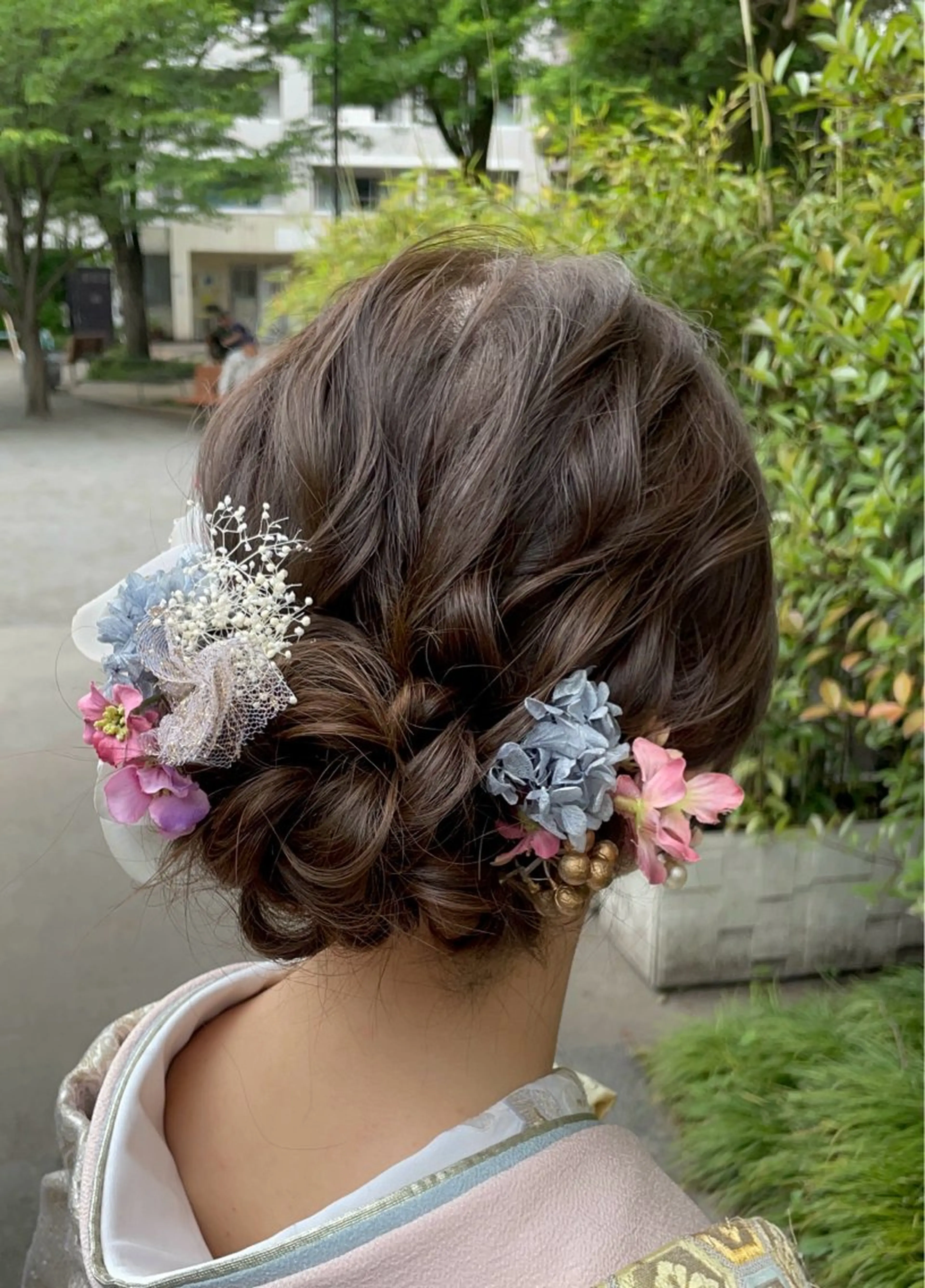 ヘアアレンジ 速水 ゆきののヘアスタイル