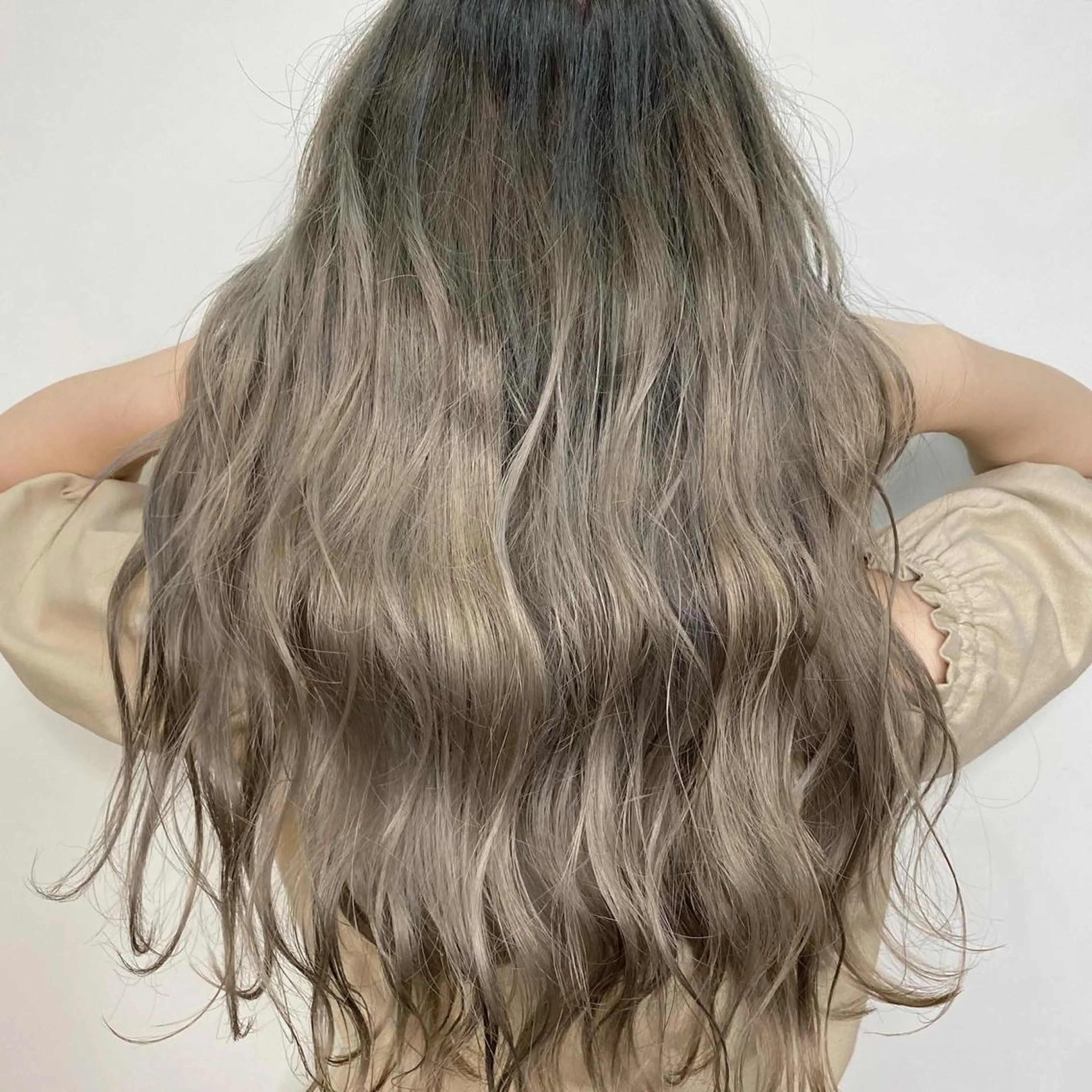 ロング カラー 🧡色落ちまで2度綺 麗なカラー🧡ヨシキのヘアスタイル