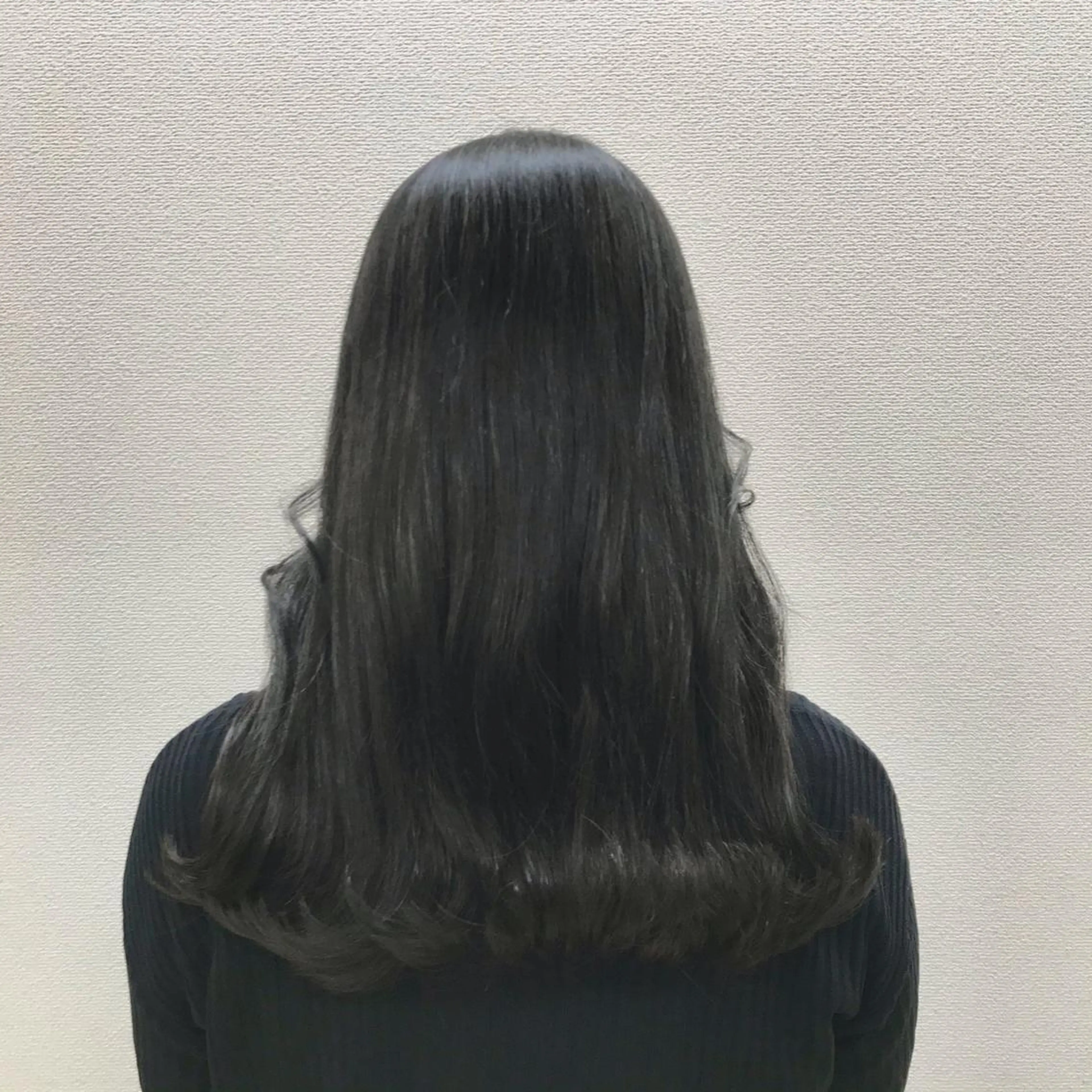 セミロング もりたみかこ 美容師お休み中のヘアスタイル