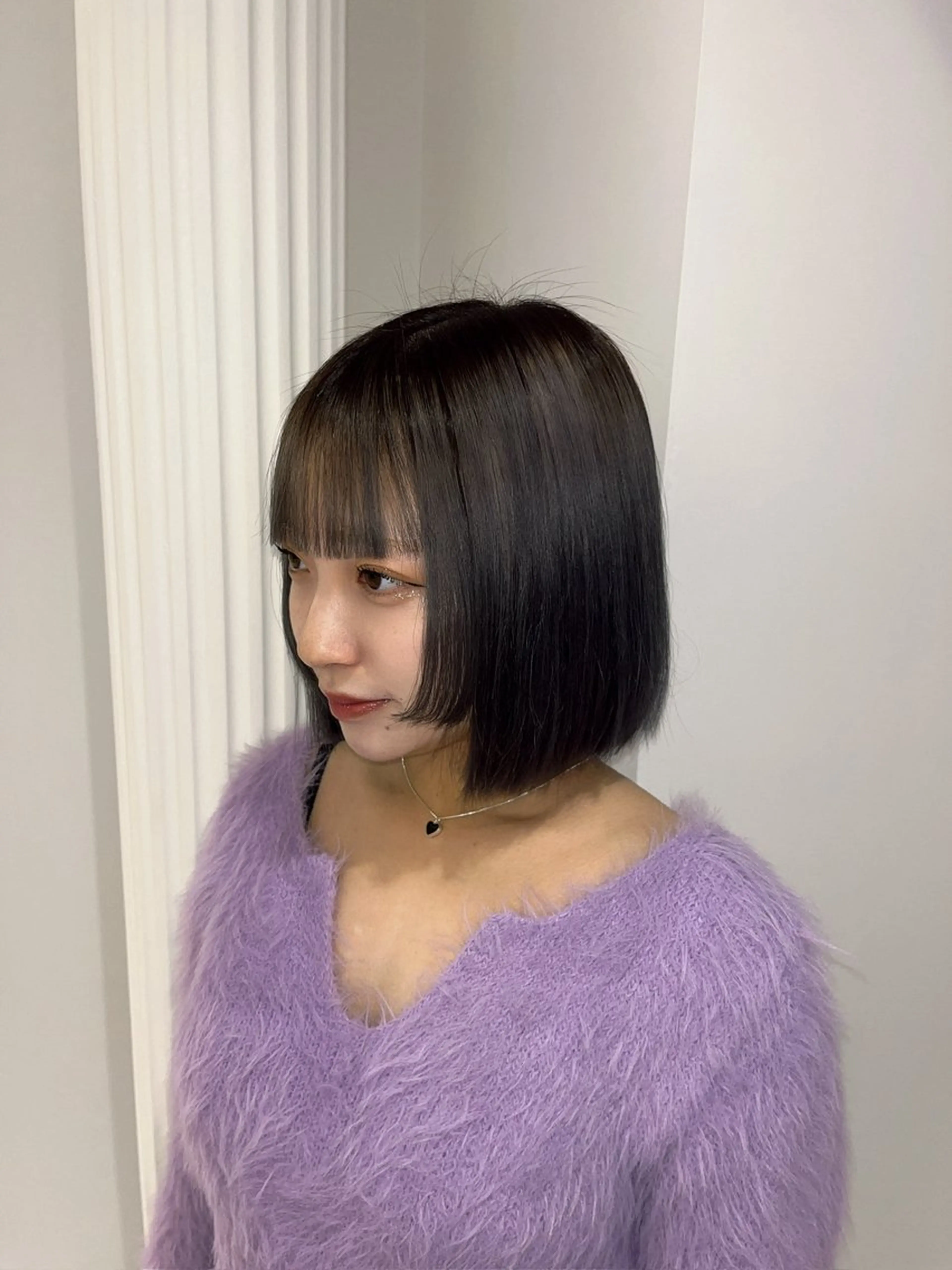 ミディアム カラー ヘアアレンジ ヘアカラー トリートメント ヘアセット 髪質改善/艶髪 /SARA💕のヘアスタイル