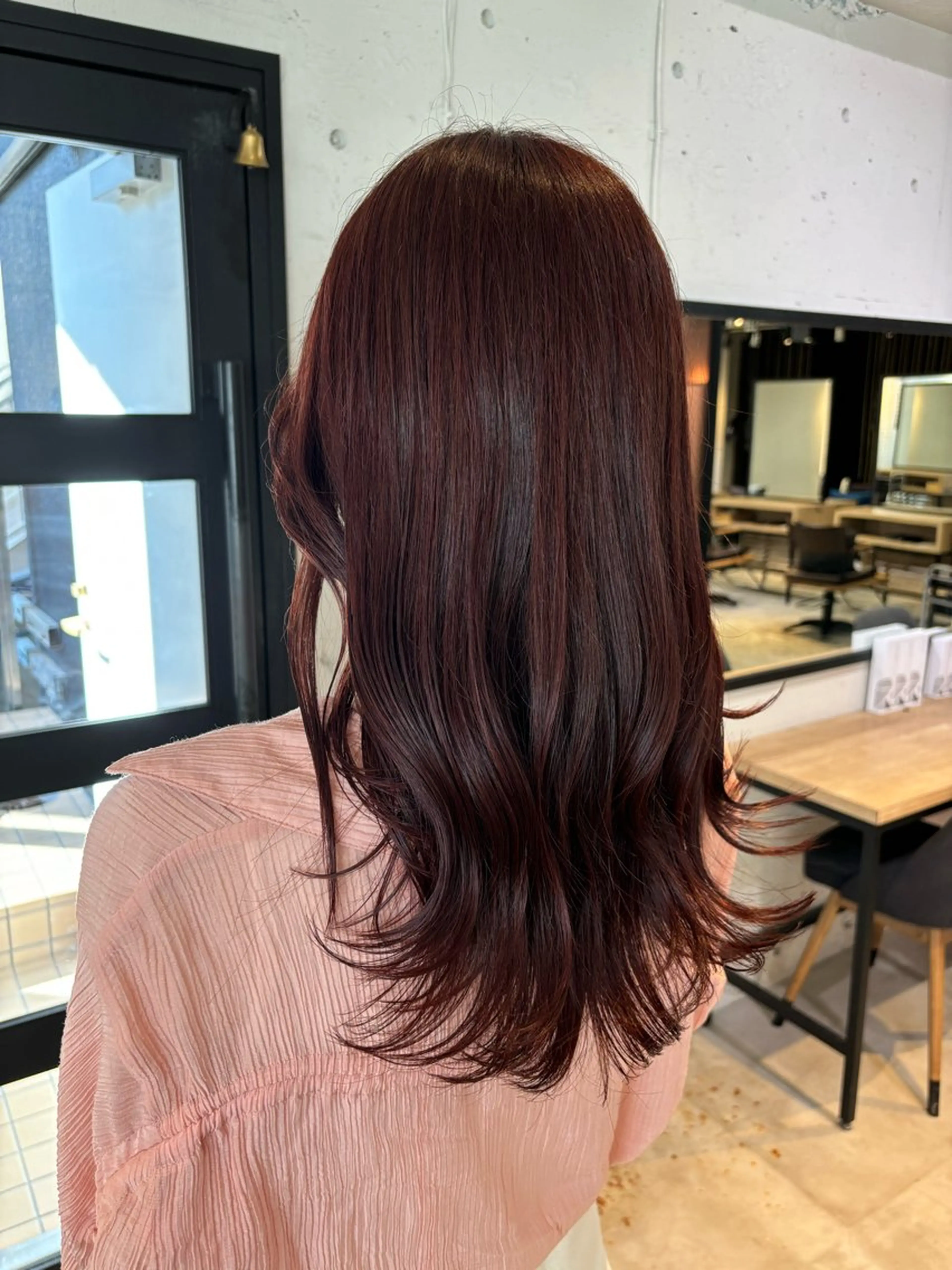 セミロング カラー Agnos青山/ yuuki🍒のヘアスタイル