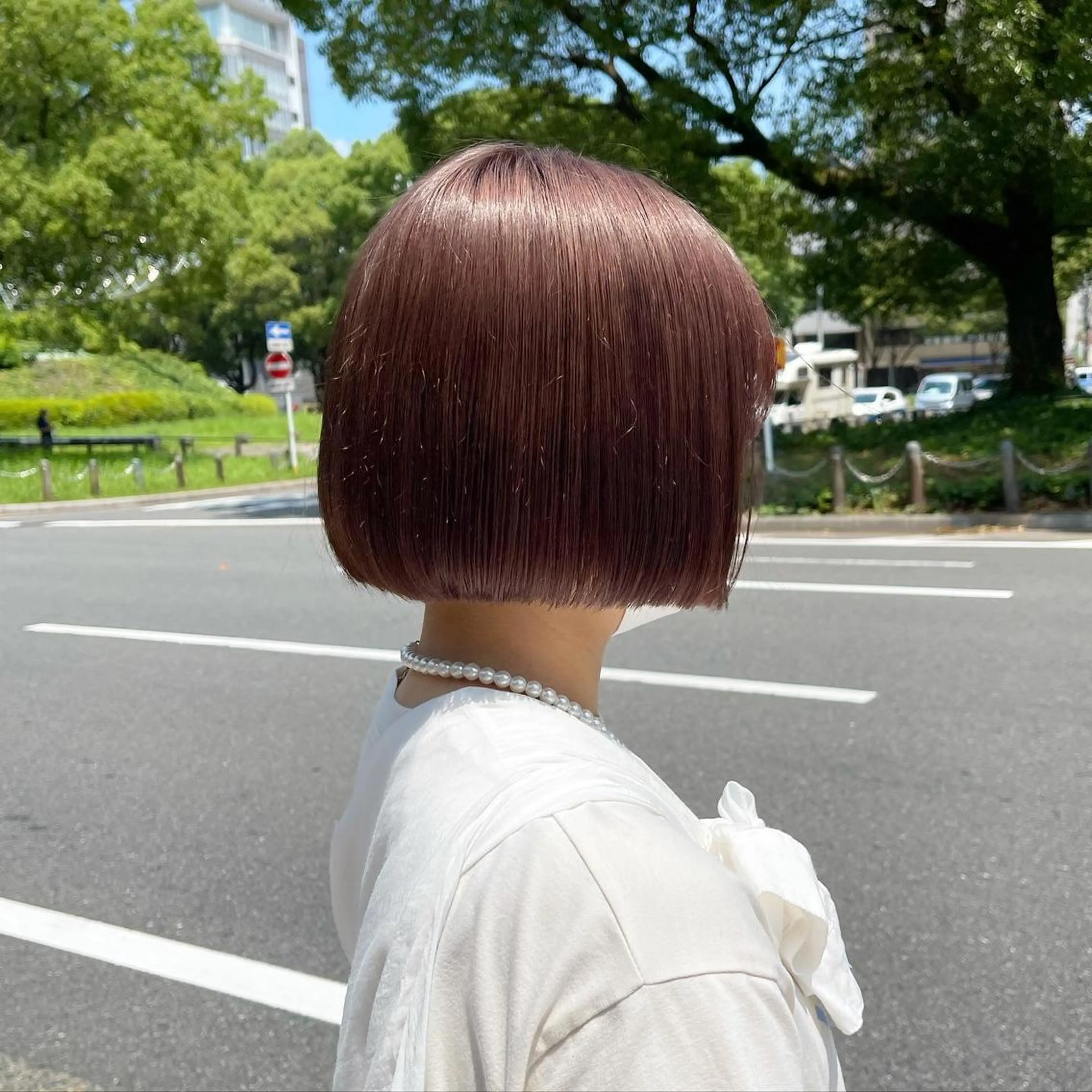 ショート カラー a rikaのヘアスタイル