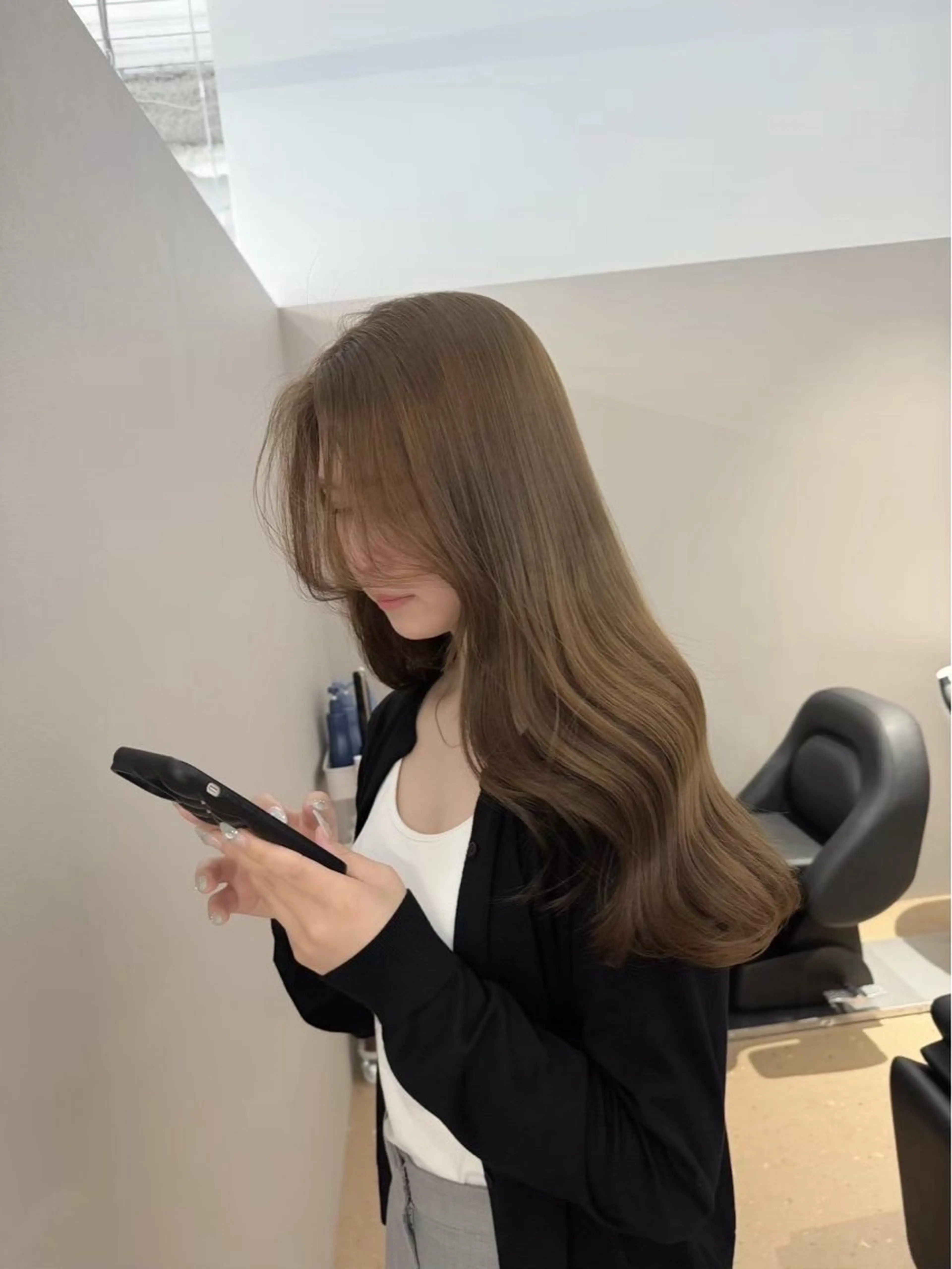 カラー パーマ かんな/カラーモデル 募集中🪽/表参道のヘアスタイル