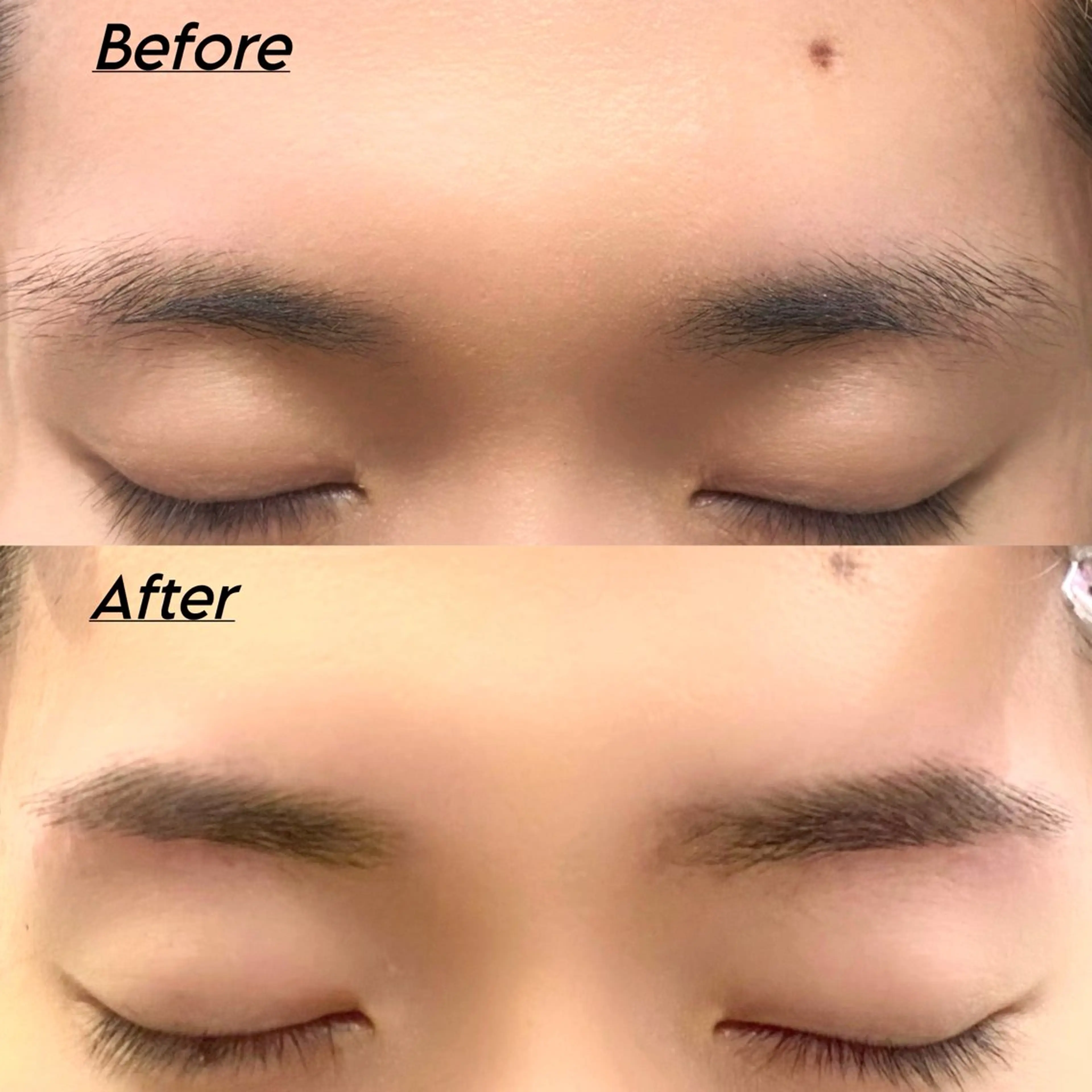 メンズ アイブロウ ワックス脱毛 眉カット その他(アイブロウ) 眉カット/WAX脱毛 ran🎀の眉毛・アイブロウイメージ