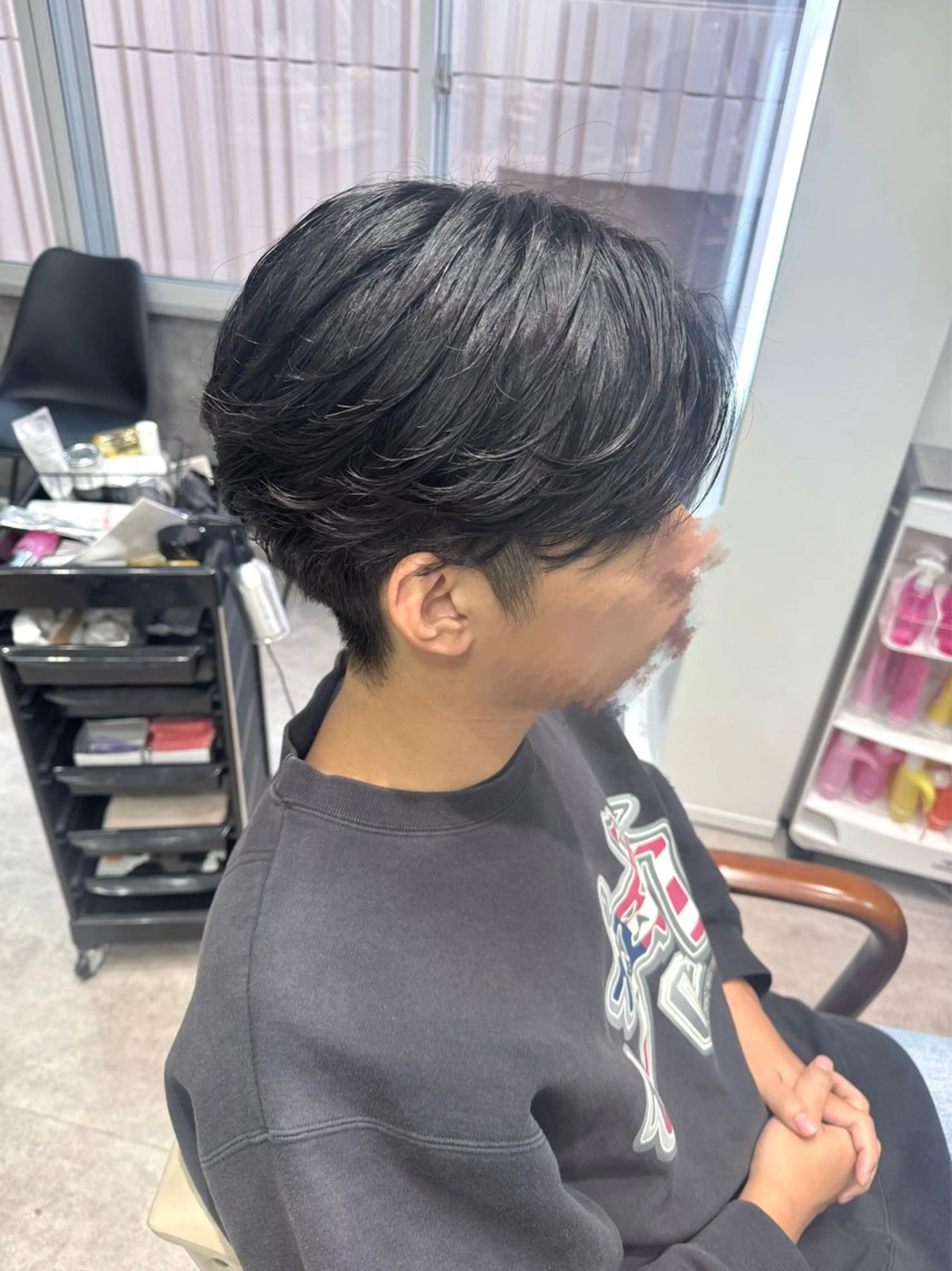 パーマ メンズ 伊関 優愛*.+ﾟのヘアスタイル