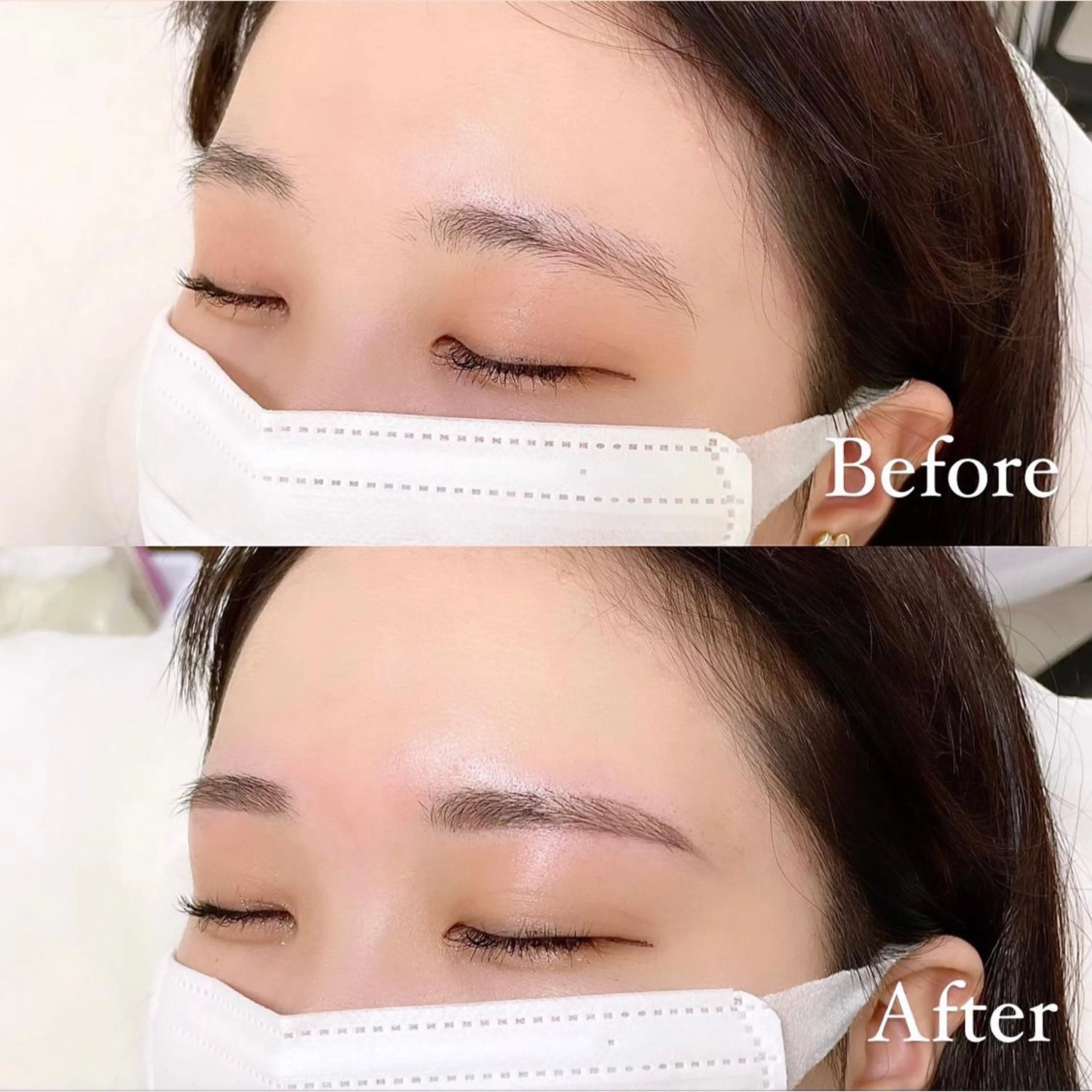 アイブロウ ハリウッドブロウリフト 眉毛ワックス脱毛 Three スリーの眉毛・アイブロウイメージ