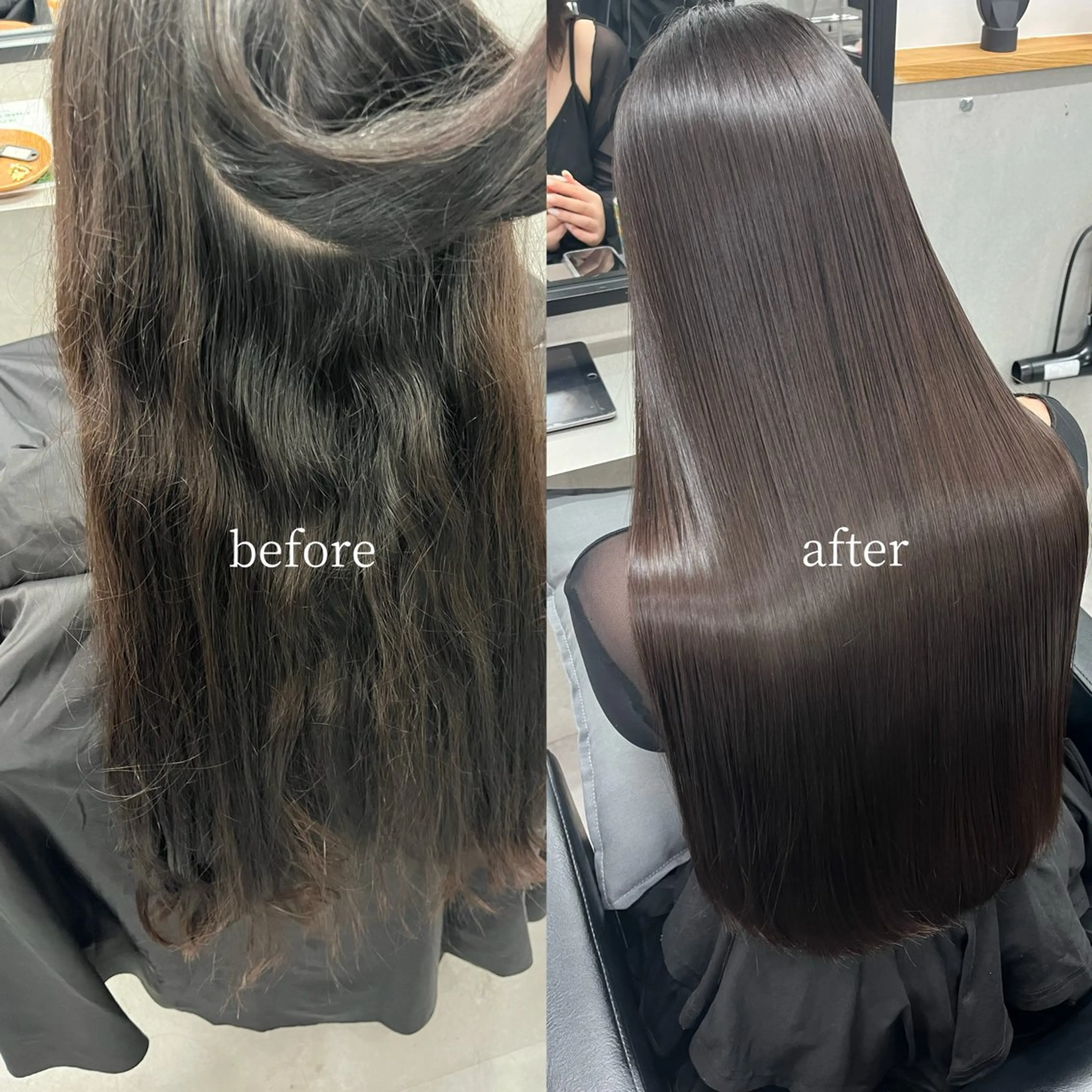 特別価格✨サラ艶髪へ🎀美髪矯正🫶【縮毛矯正】の写真