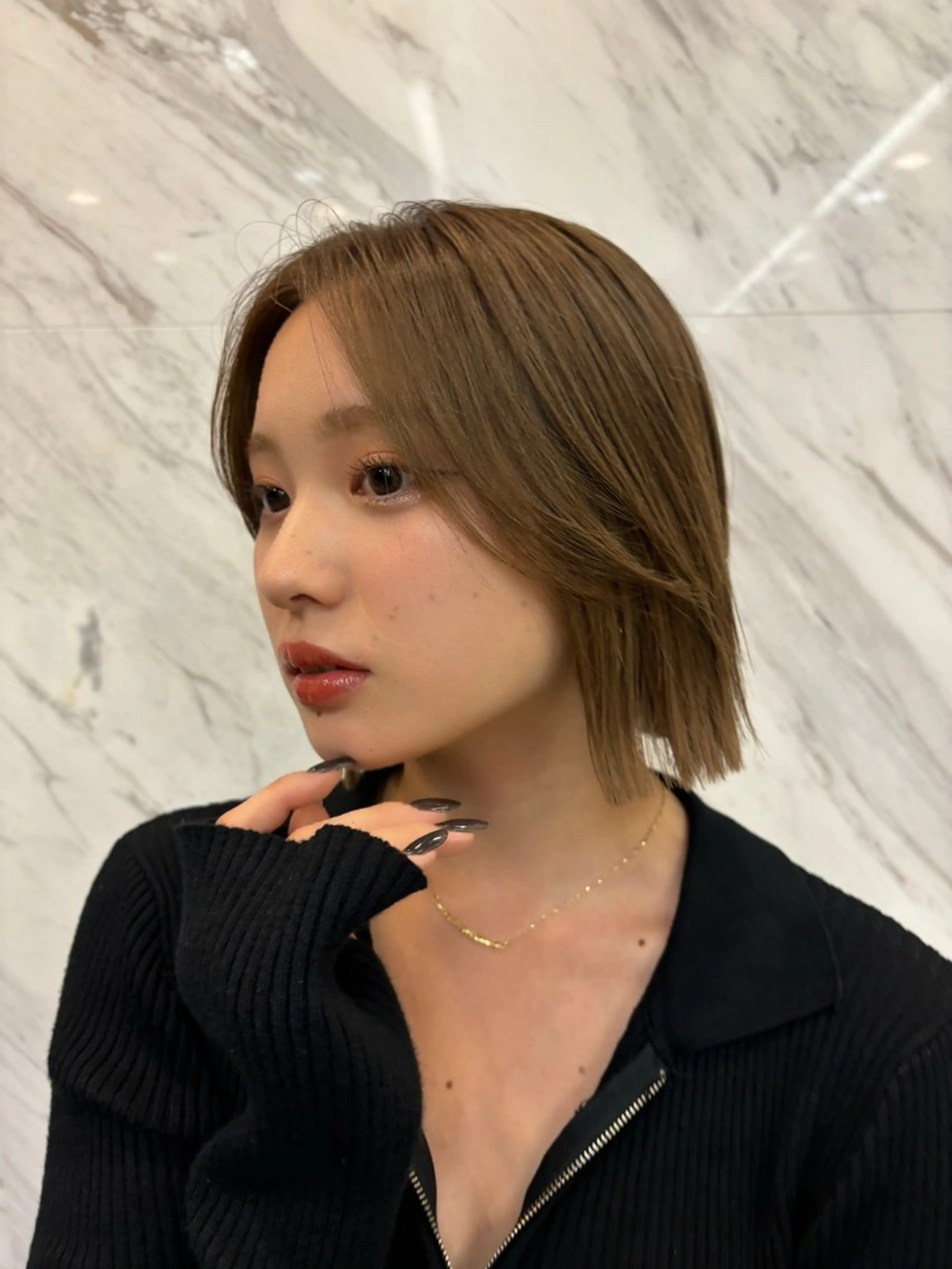 ショート カラー パーマ ヘアアレンジ 小玉 彰哉のヘアスタイル