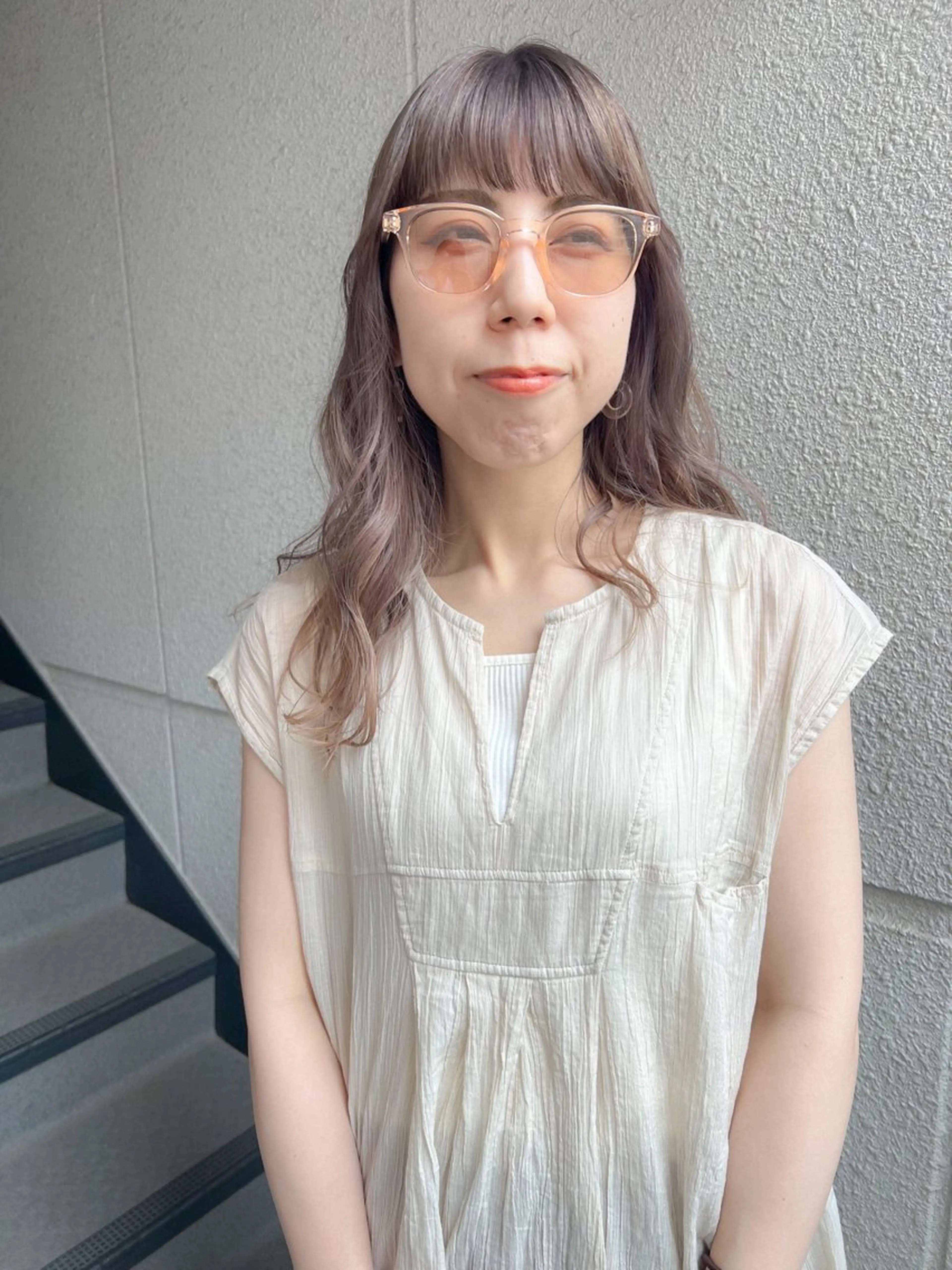 ロング カラー ハイトーンカラー ヘアカラー カラーパティシエ facce🌼ikoのヘアスタイル