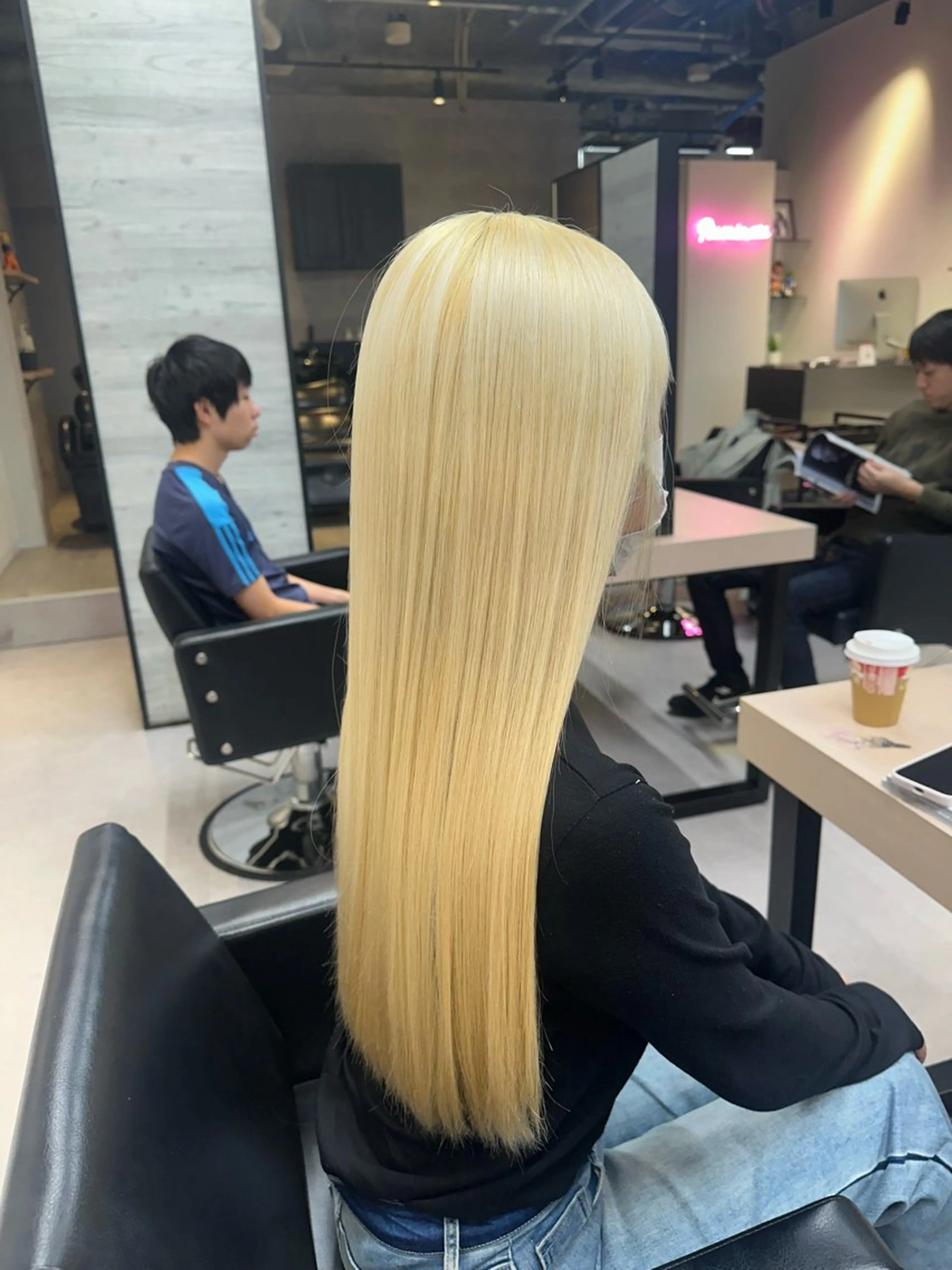 ロング カラー ヘアカラー トリートメント 🪞個室サロン/韓国 艶髪/keito🪞のヘアスタイル