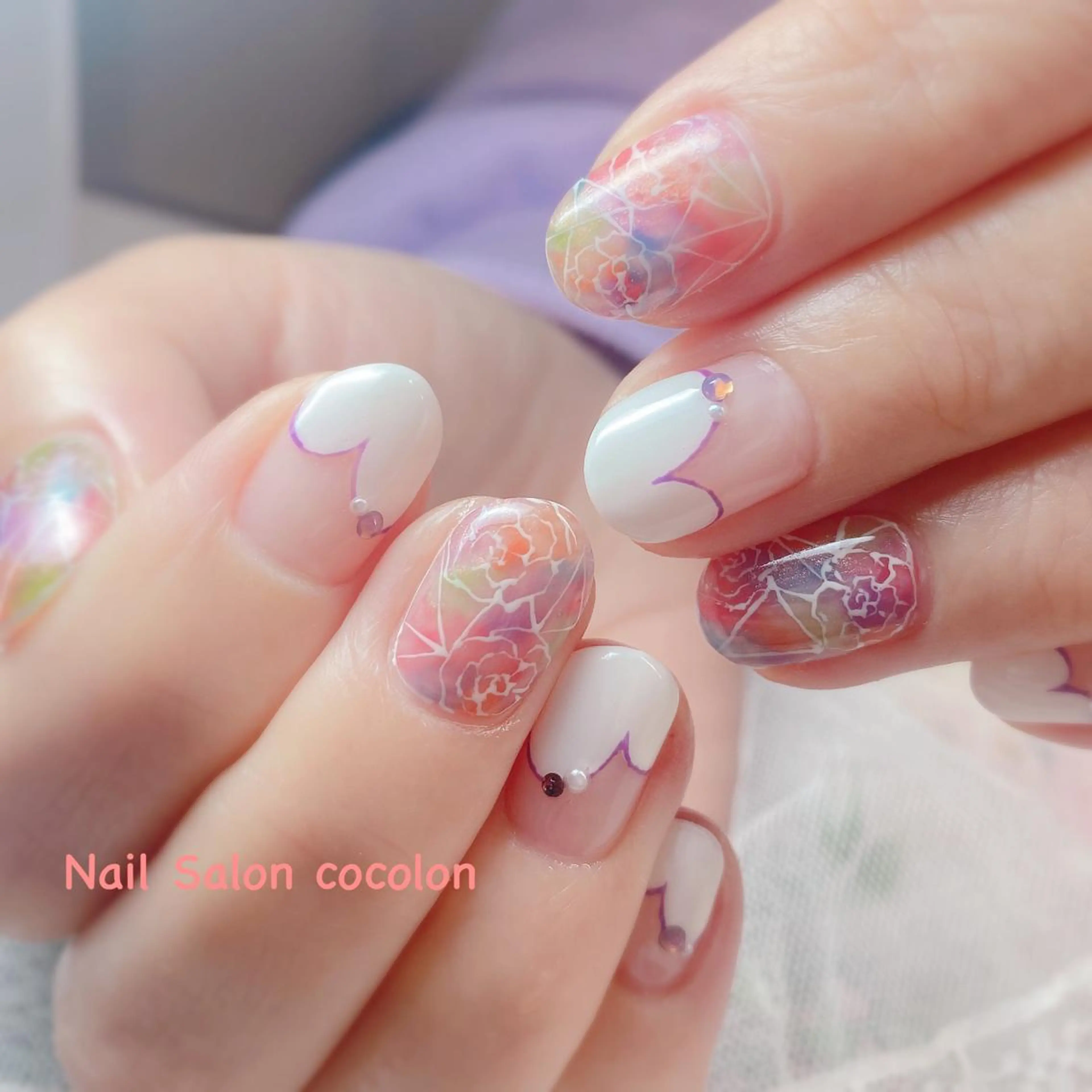 ネイル アートネイル 柴崎 美幸のネイルデザイン