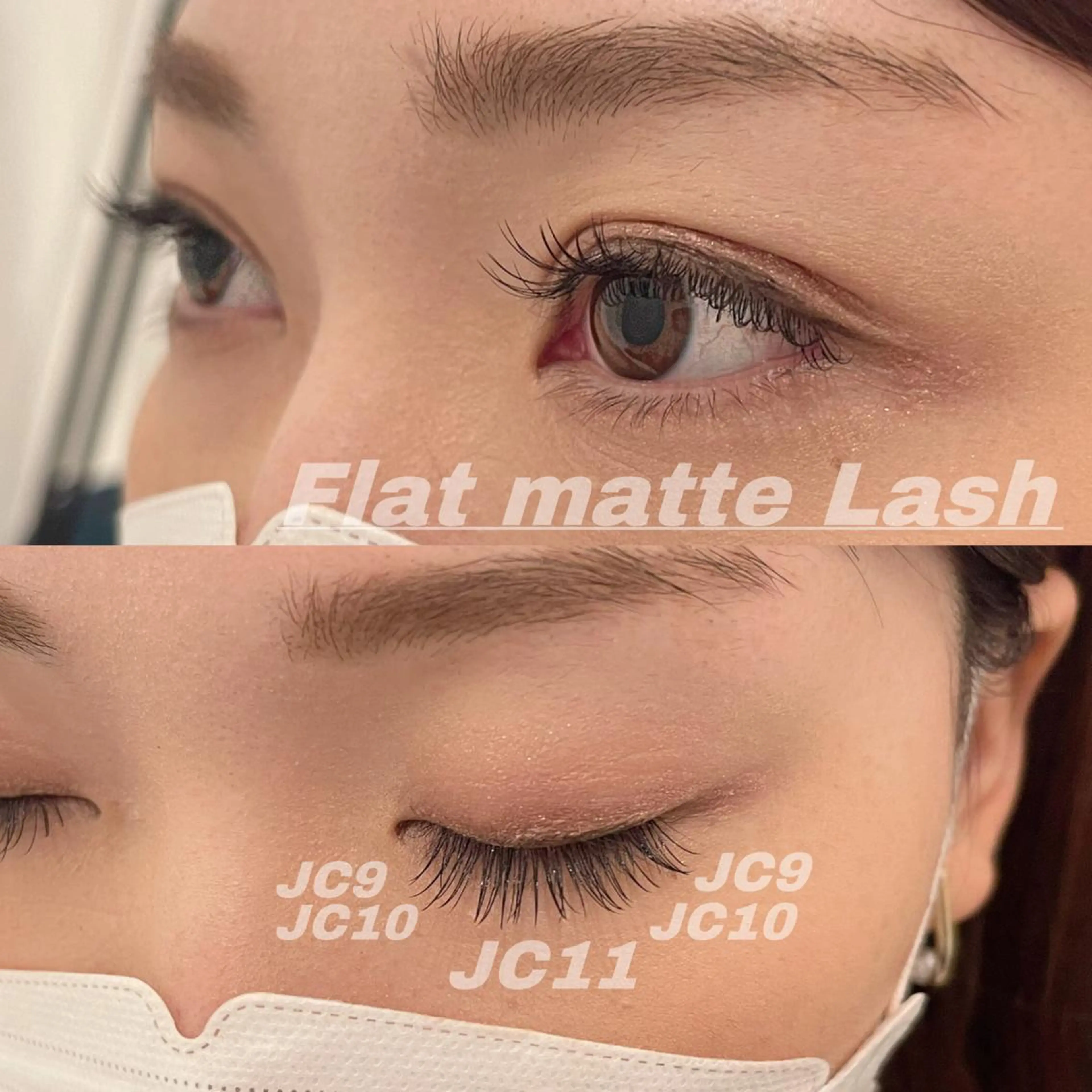 マツエク・マツパ Cカール フラットラッシュ マツエク Eye ELSA lash栄店の眉毛・アイブロウイメージ
