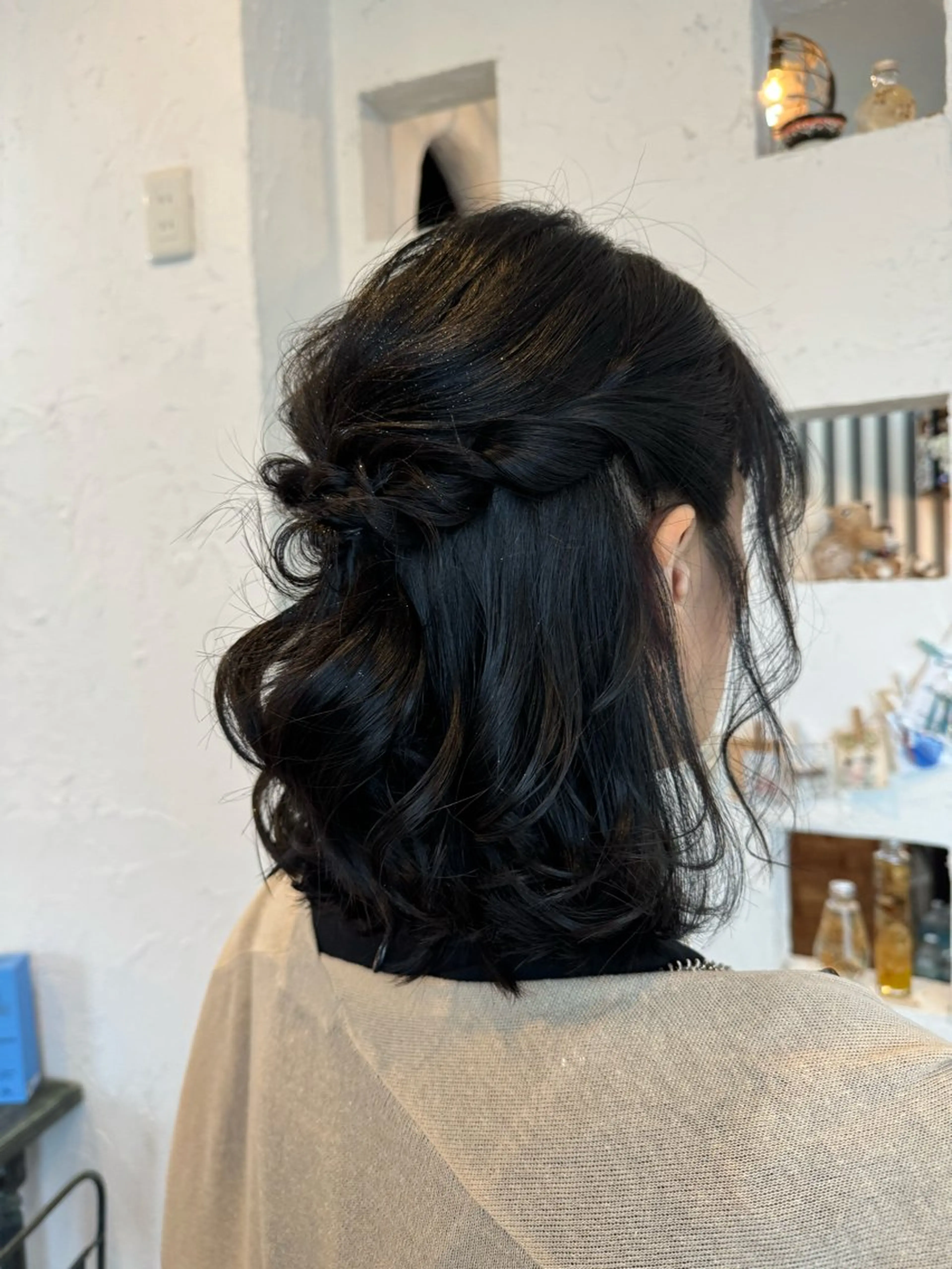 ヘアアレンジ ヘアセット 🌸小掛🌸 豊橋外国人風カラーのヘアスタイル