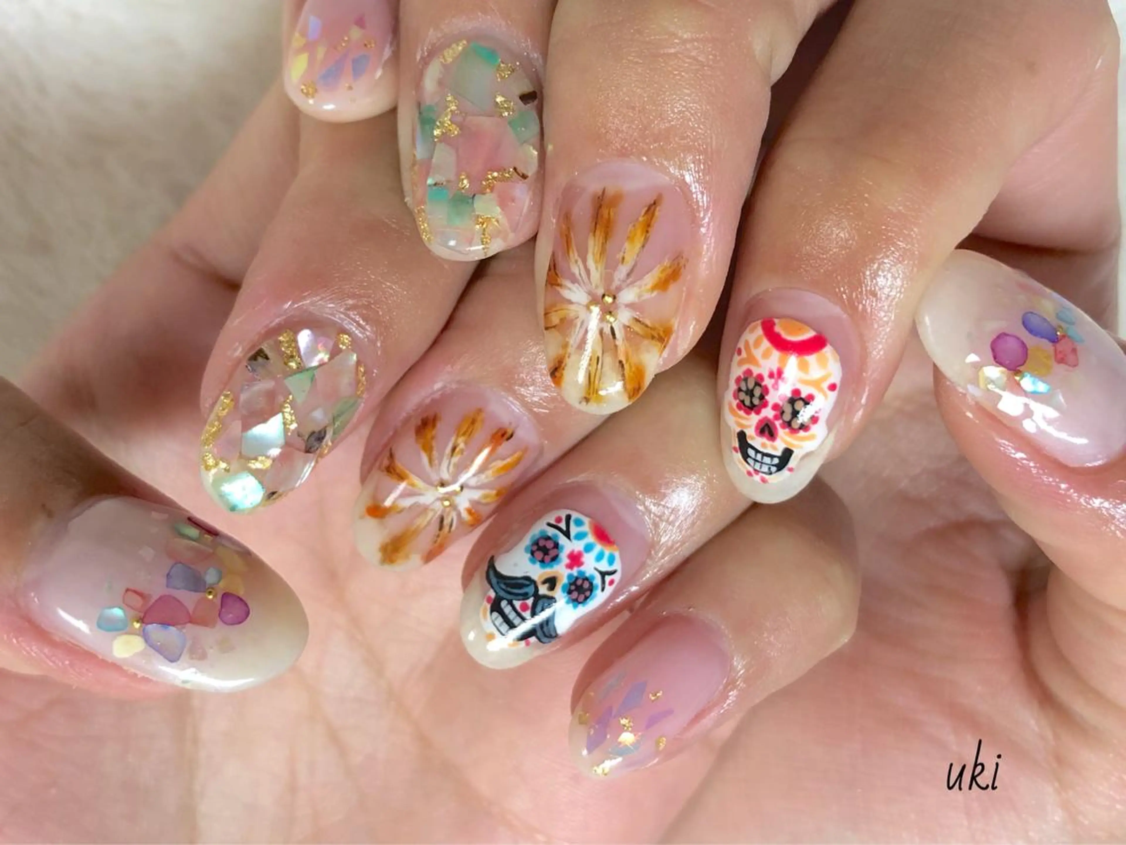 ネイル ハンドネイル Ameri nail /UKIのネイルデザイン