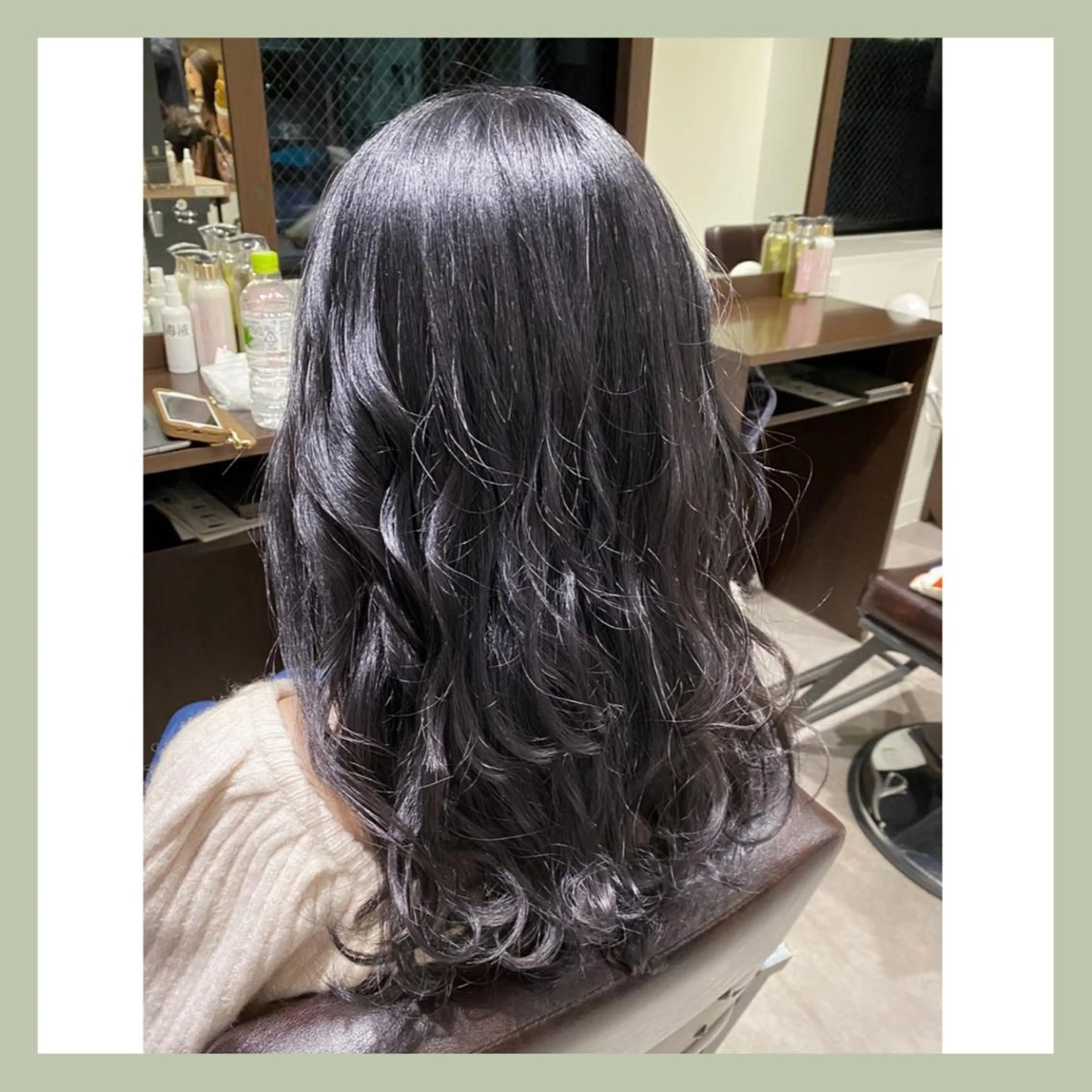 セミロング 髪質改善/shuki 韓国/代表取締役のヘアスタイル