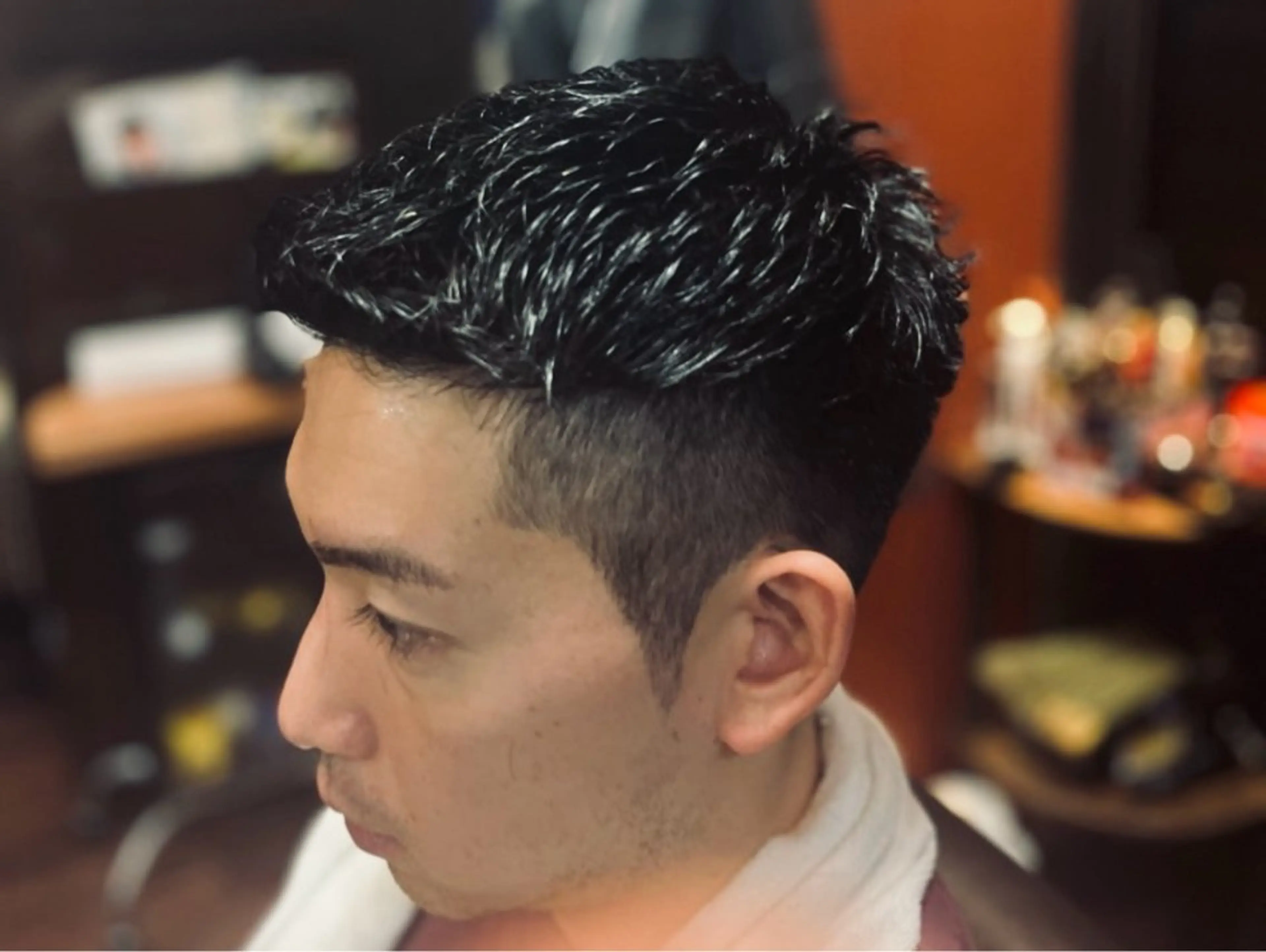 ショート メンズ 堀 真人のヘアスタイル