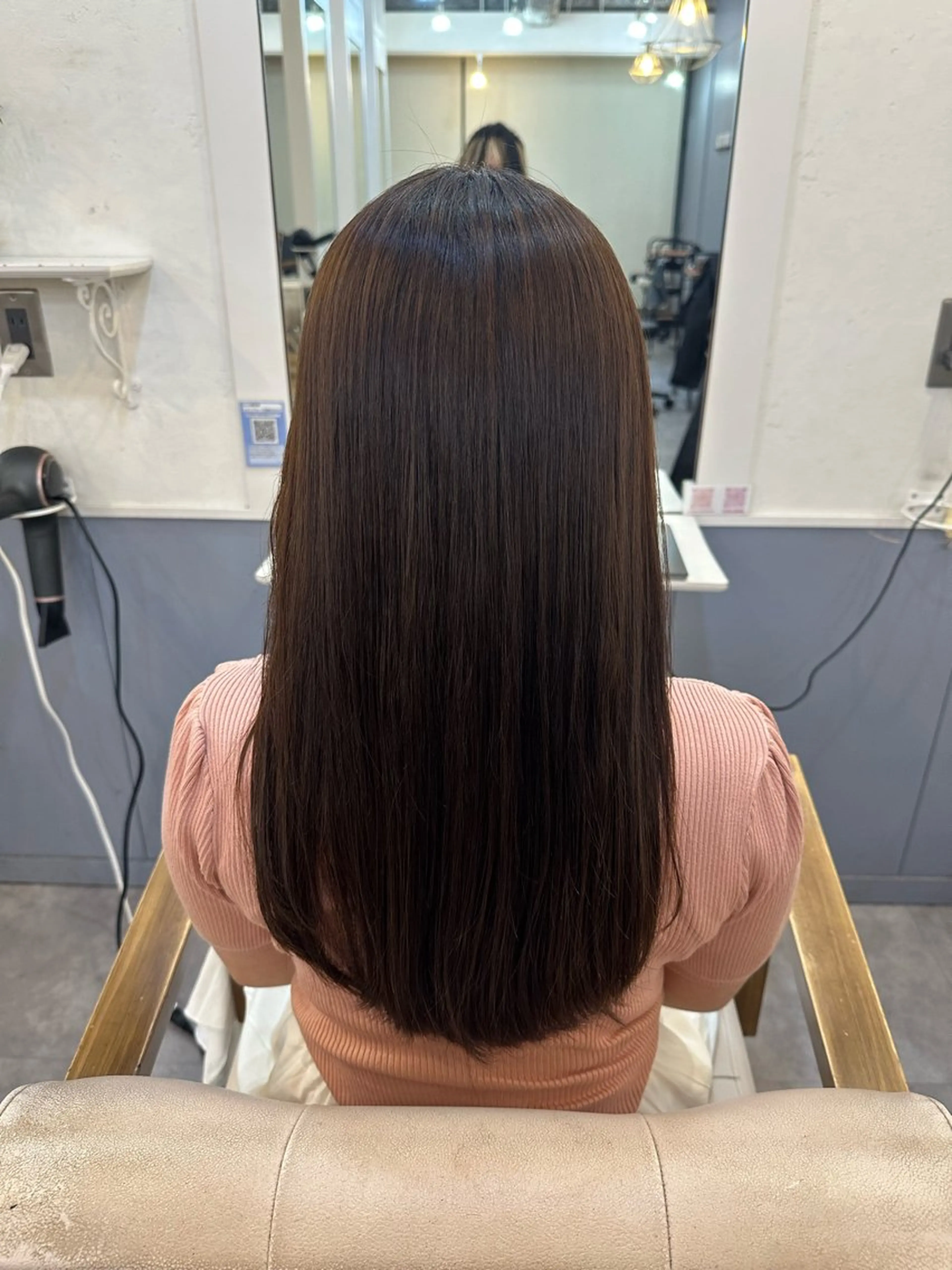 ロング 縮毛矯正 トリートメント 縮毛矯正 🩵透明感/高発色 /難波/北原佑記🌸のヘアスタイル