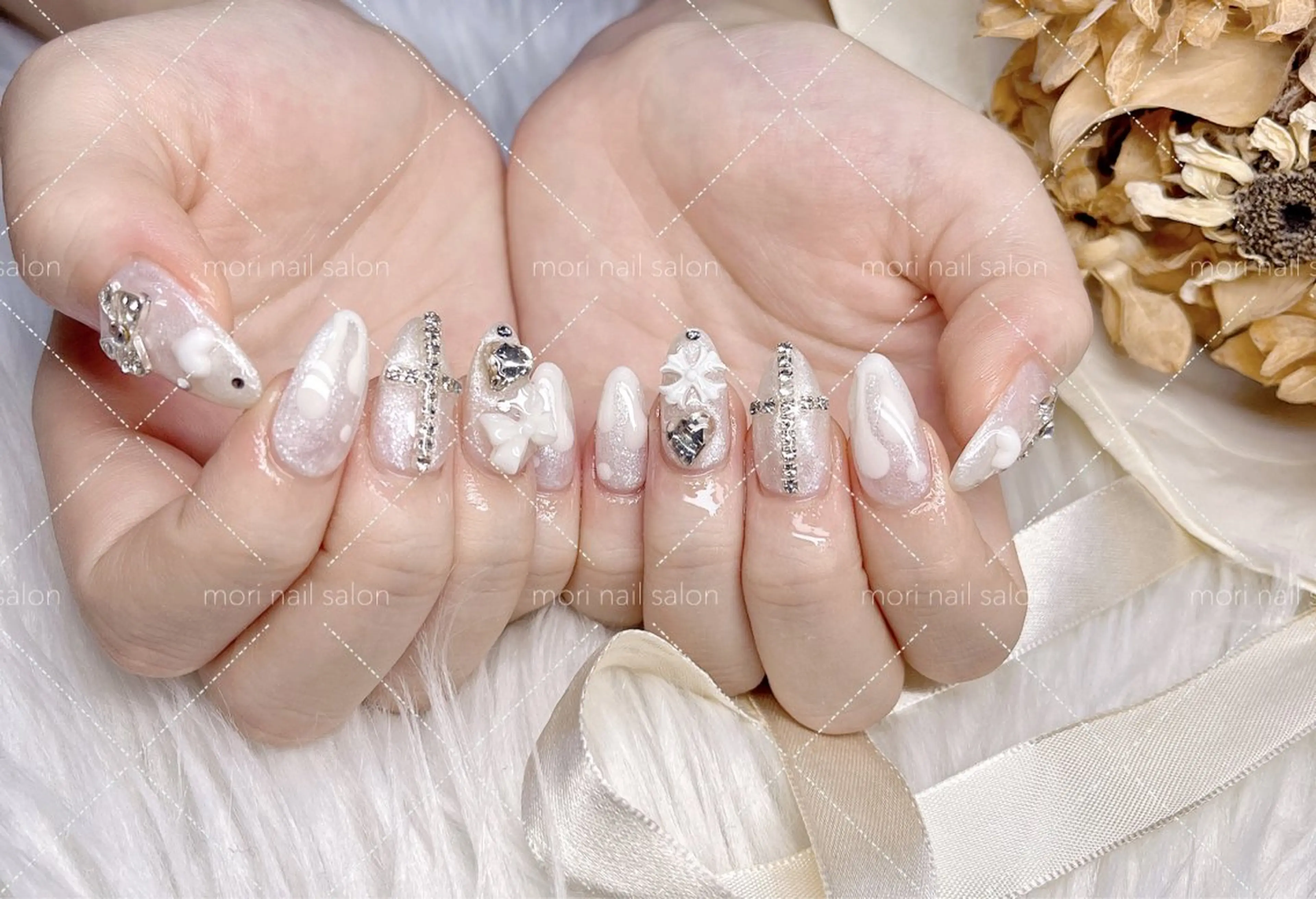 ネイル ハンドネイル 森 ネイルサロンのネイルデザイン