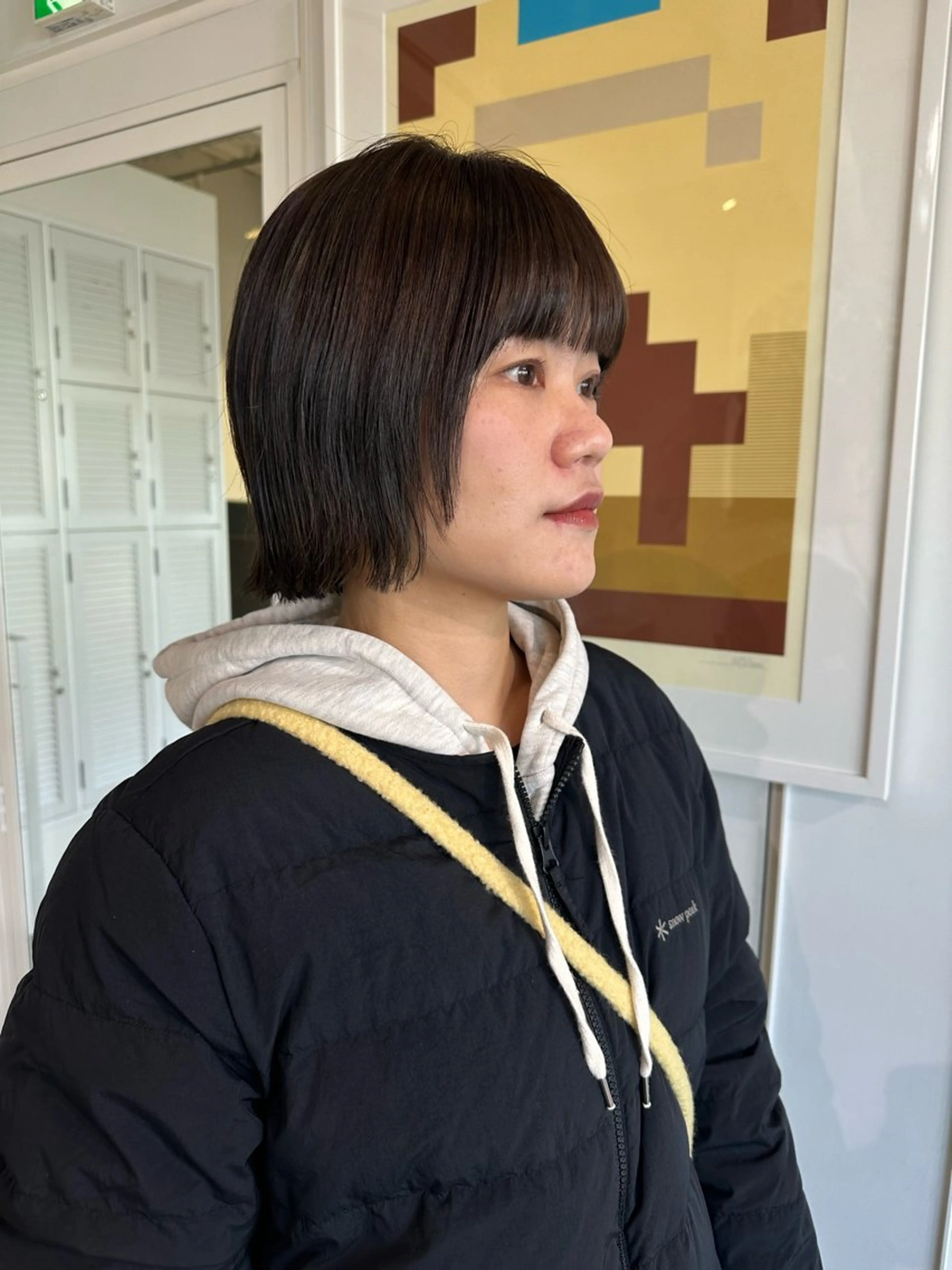 ショート カット ヘアカラー トリートメント 和田 あおいのヘアスタイル