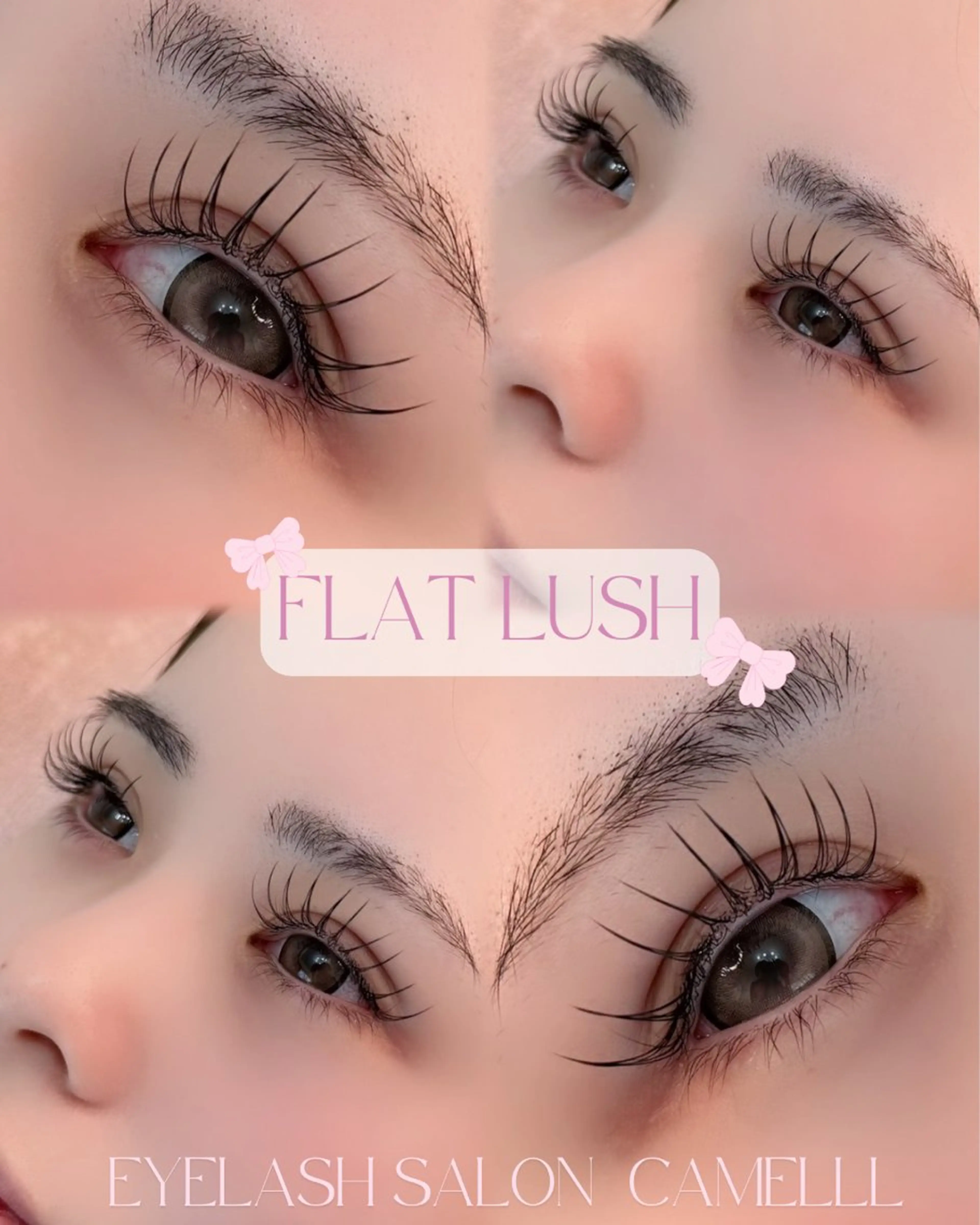 マツエク・マツパ マツエク 【那覇/束感まつ毛 /LED】ｷｬﾒﾙのマツエク・マツパデザイン