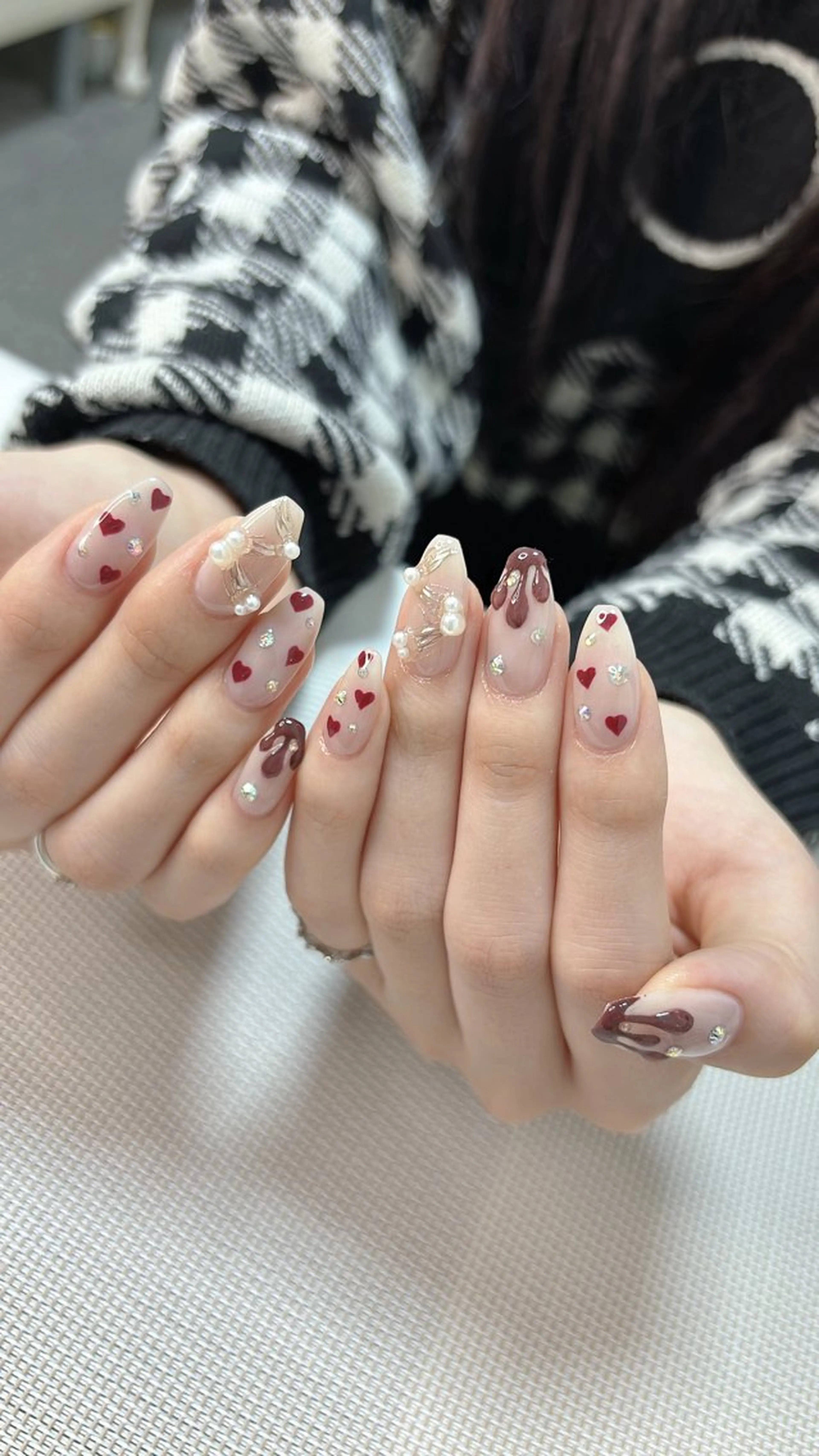 ネイル ネイルサロンD&D所属・劉 丹丹のネイルデザイン