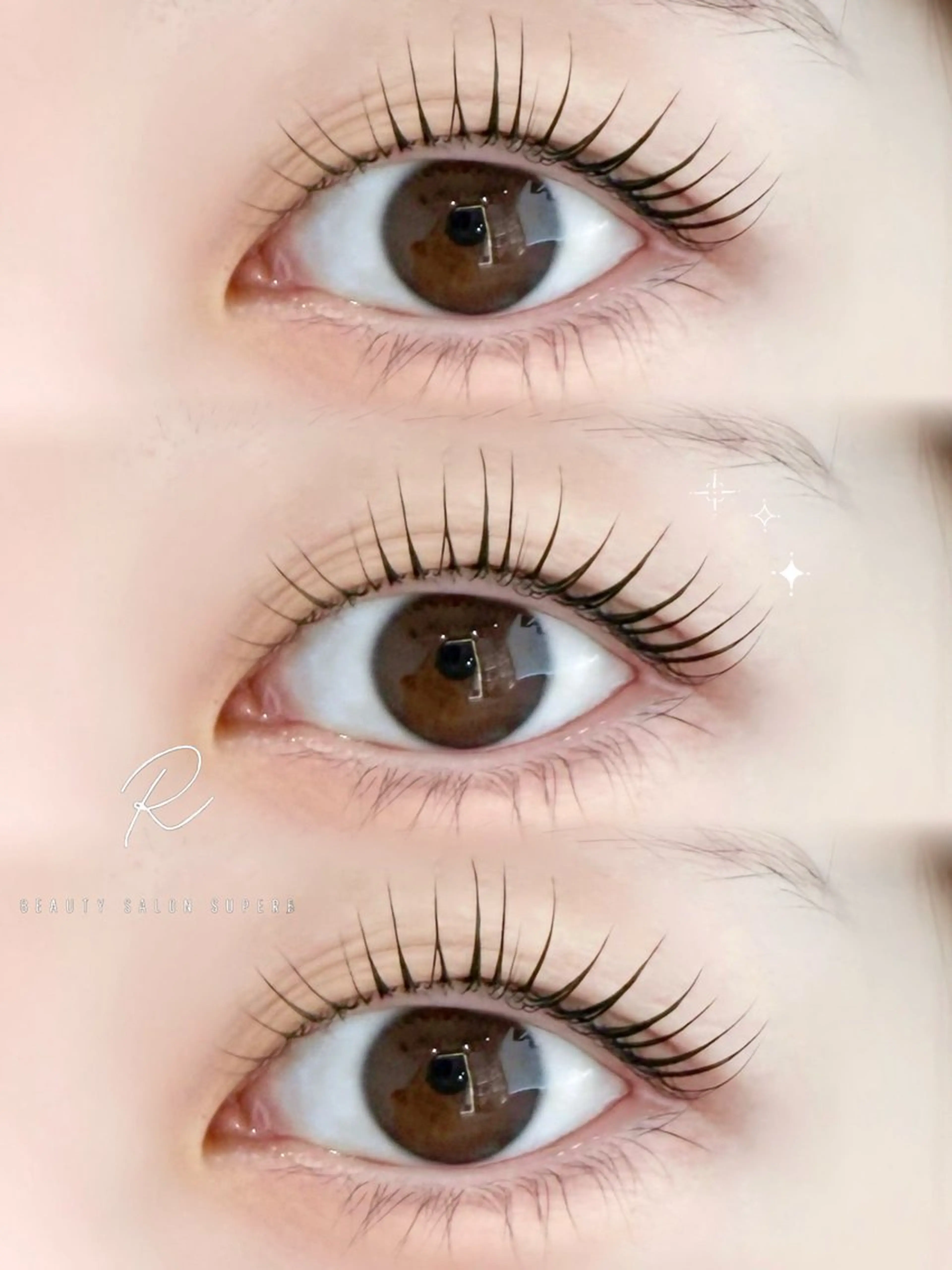 マツエク・マツパ WHITE EYE YUINAのマツエク・マツパデザイン