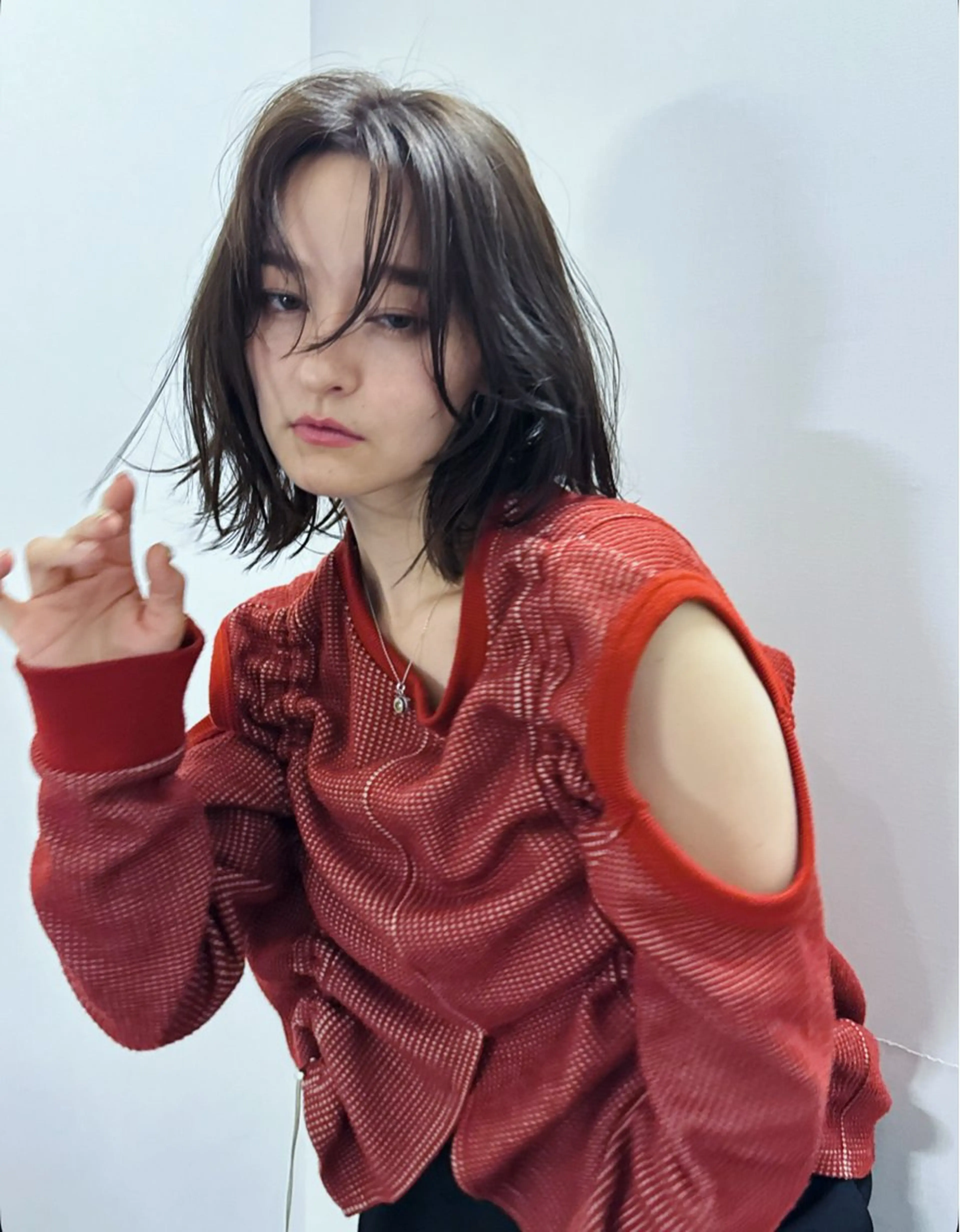 ミディアム 🩵縮毛矯正・ボブ 岩原朋也🩵のヘアスタイル