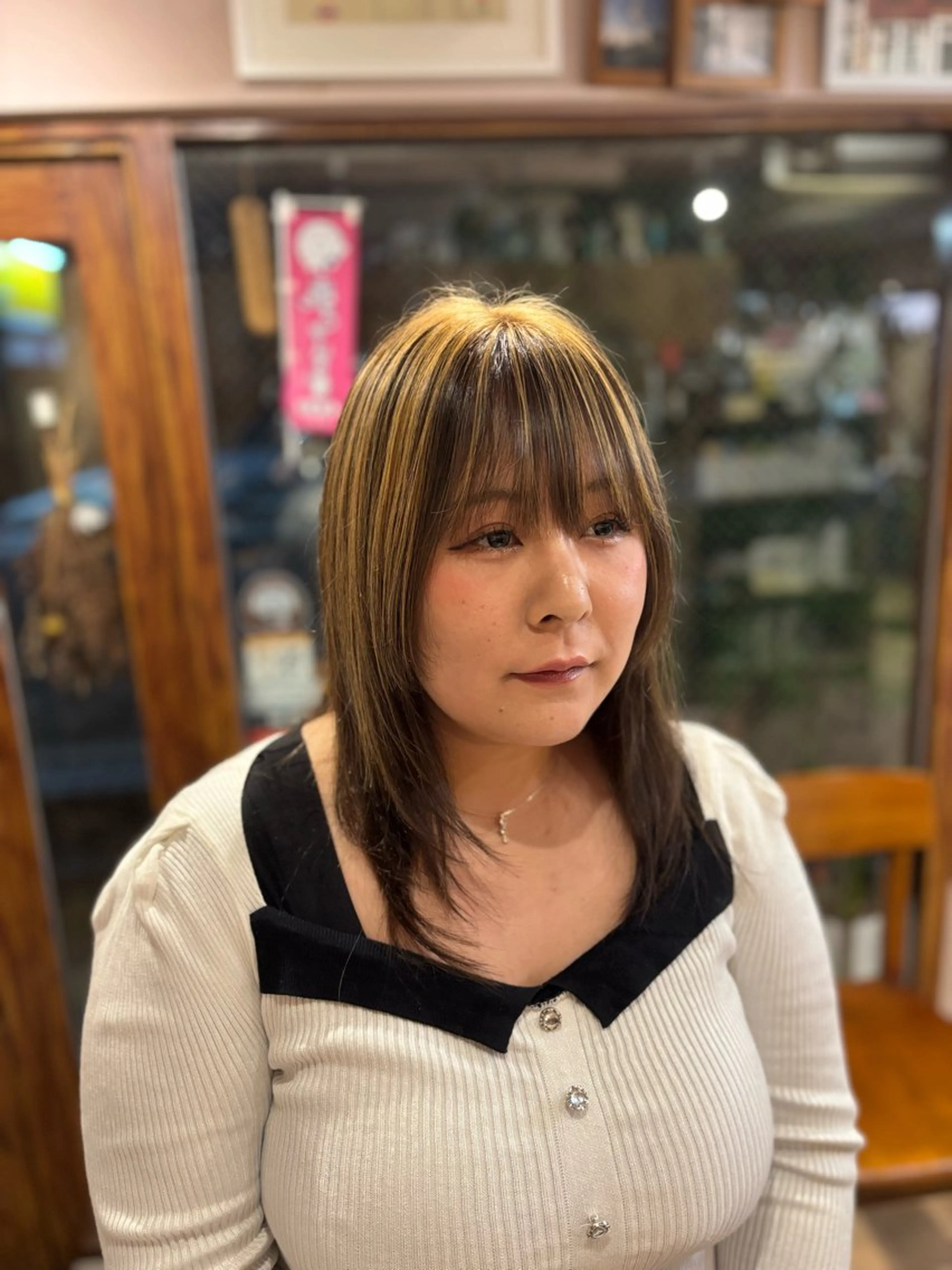 カラー 多幸感×儚さ /代々木公園/リサのヘアスタイル