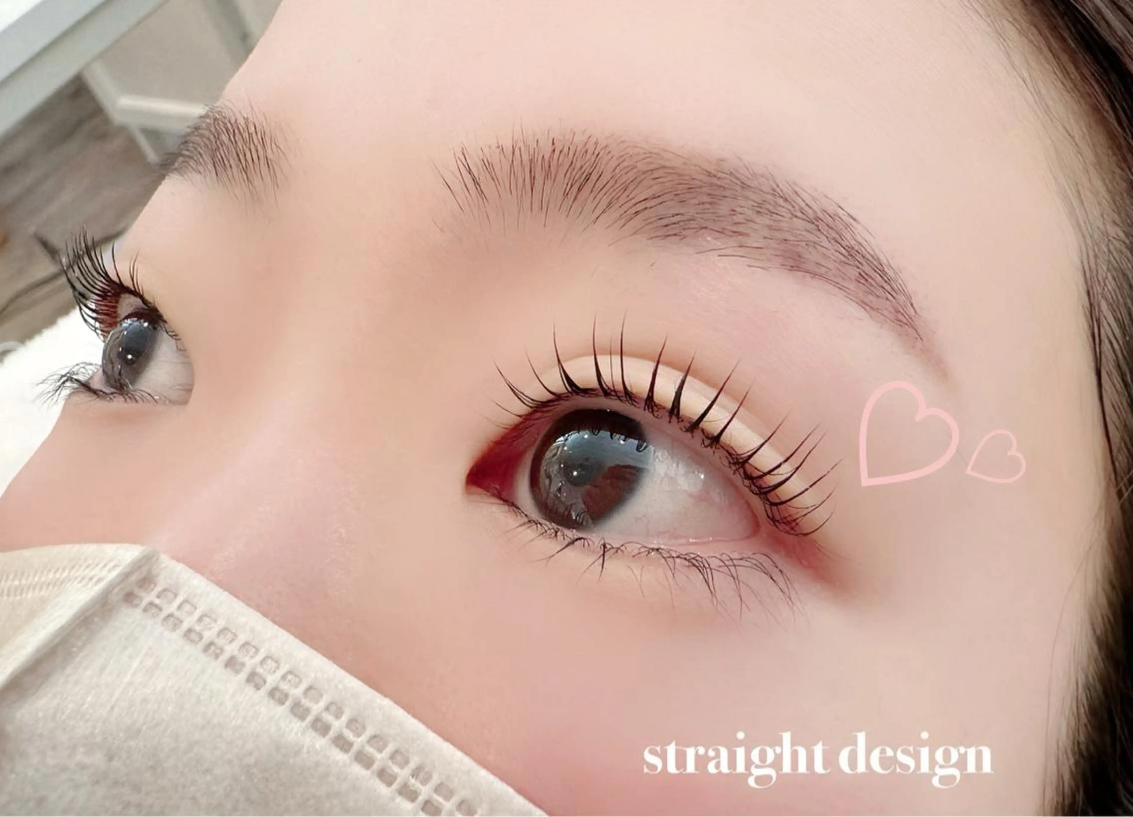 マツエク・マツパ まつげパーマ désir  beaux所属・désirbeaux 瀬崎の眉毛・アイブロウイメージ