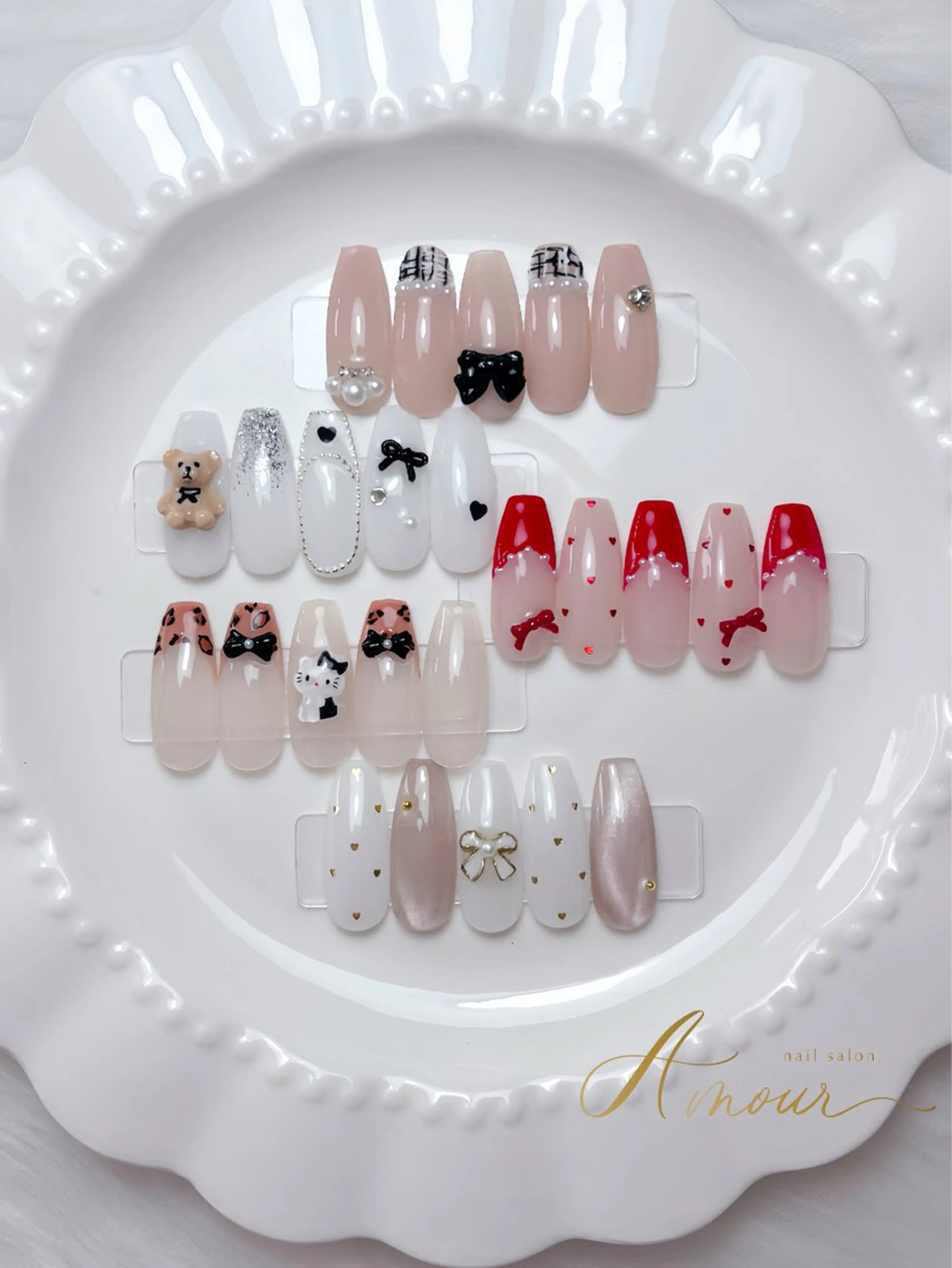 ネイル ハンドネイル Amour 🎀のネイルデザイン