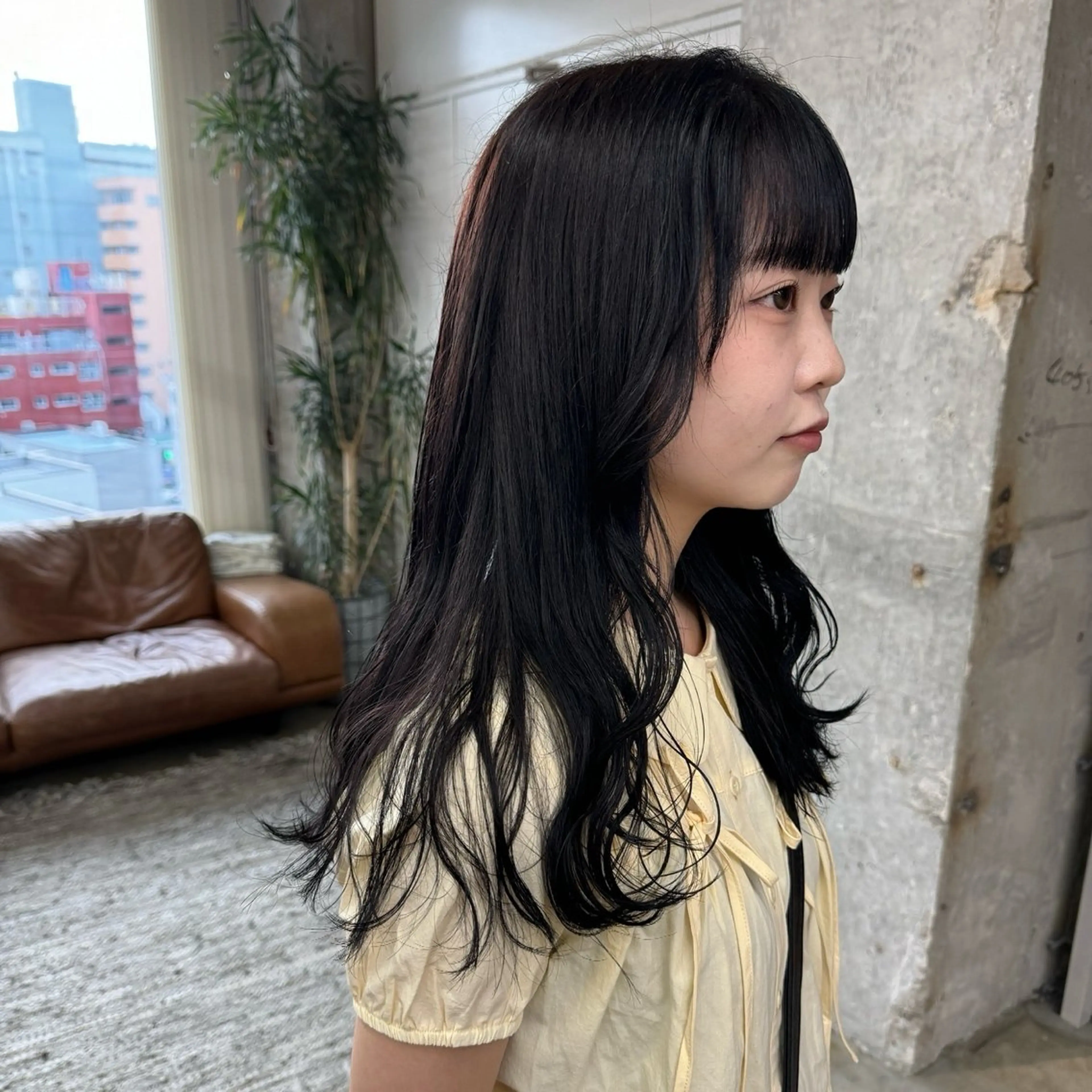 ロング ヘアカラー 森田遥奈/透明感カラ ー/似合わせカットのヘアスタイル