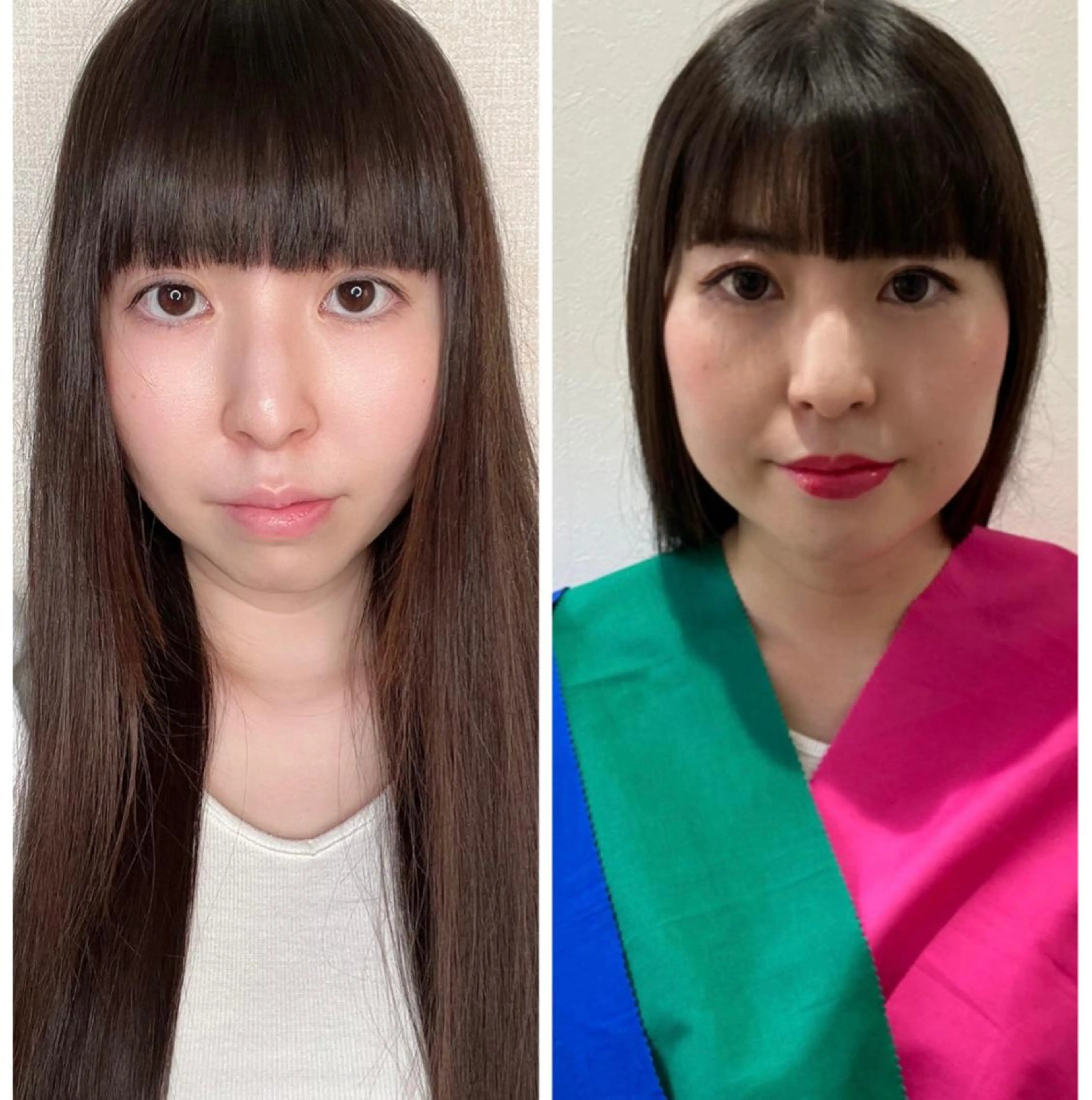 似合うカラーやメイクがわかる✨プロのヘアメイクによるパーソナルカラー診断+メイク🌈の写真