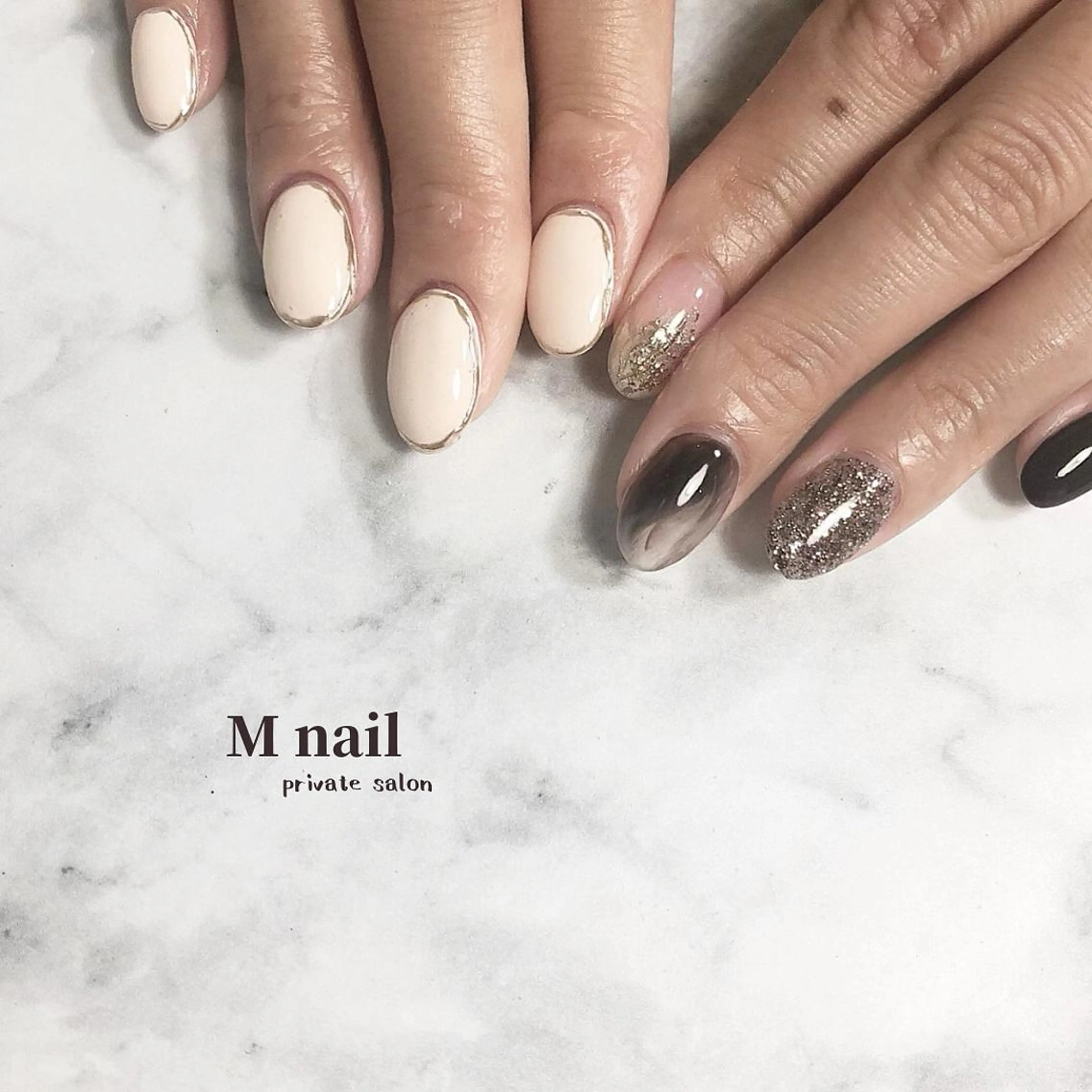ネイル ハンドネイル M nailのネイルデザイン
