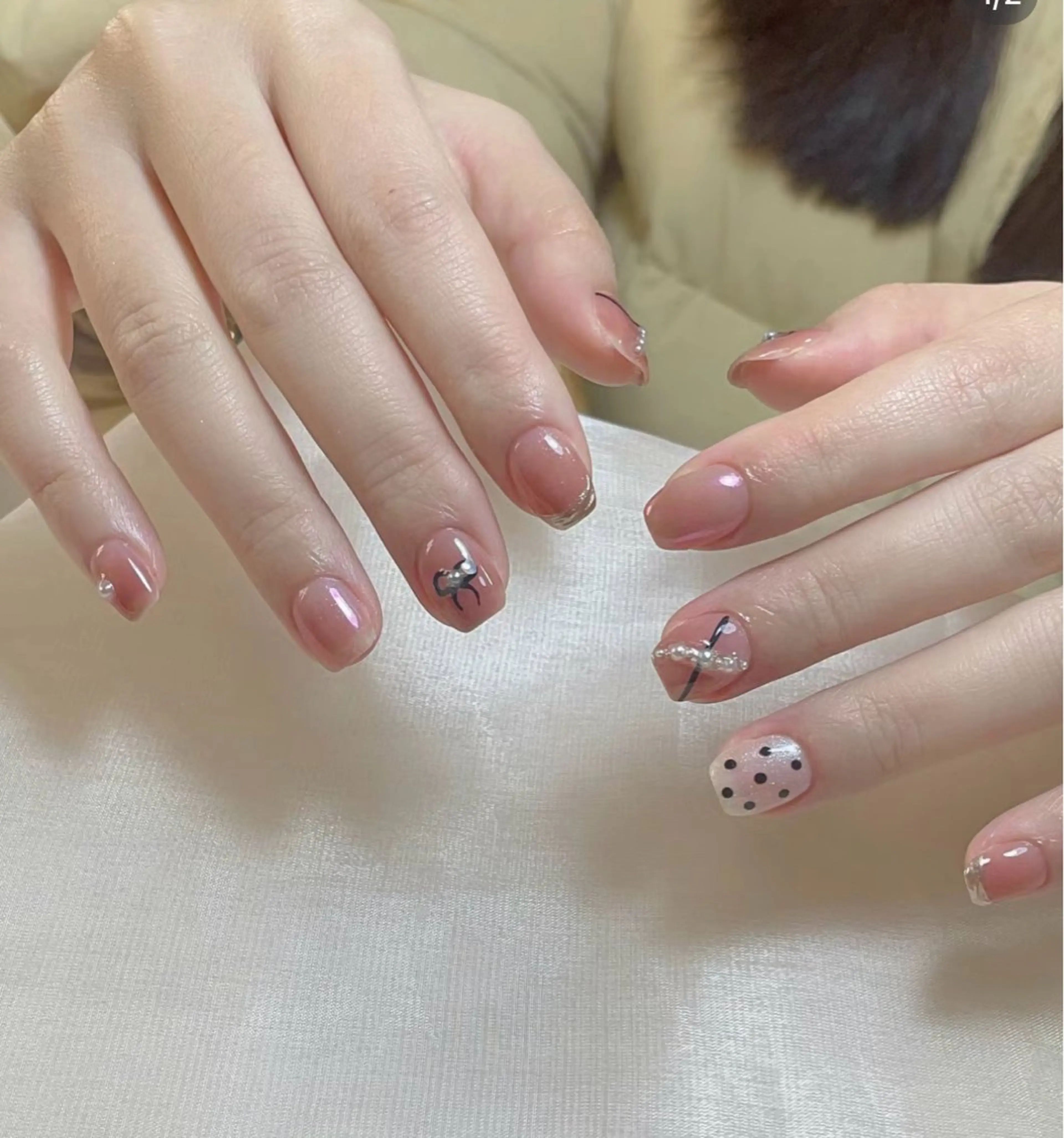 ネイル ハンドネイル ハンドケア 💕Dreamy KIYO💕のネイルデザイン