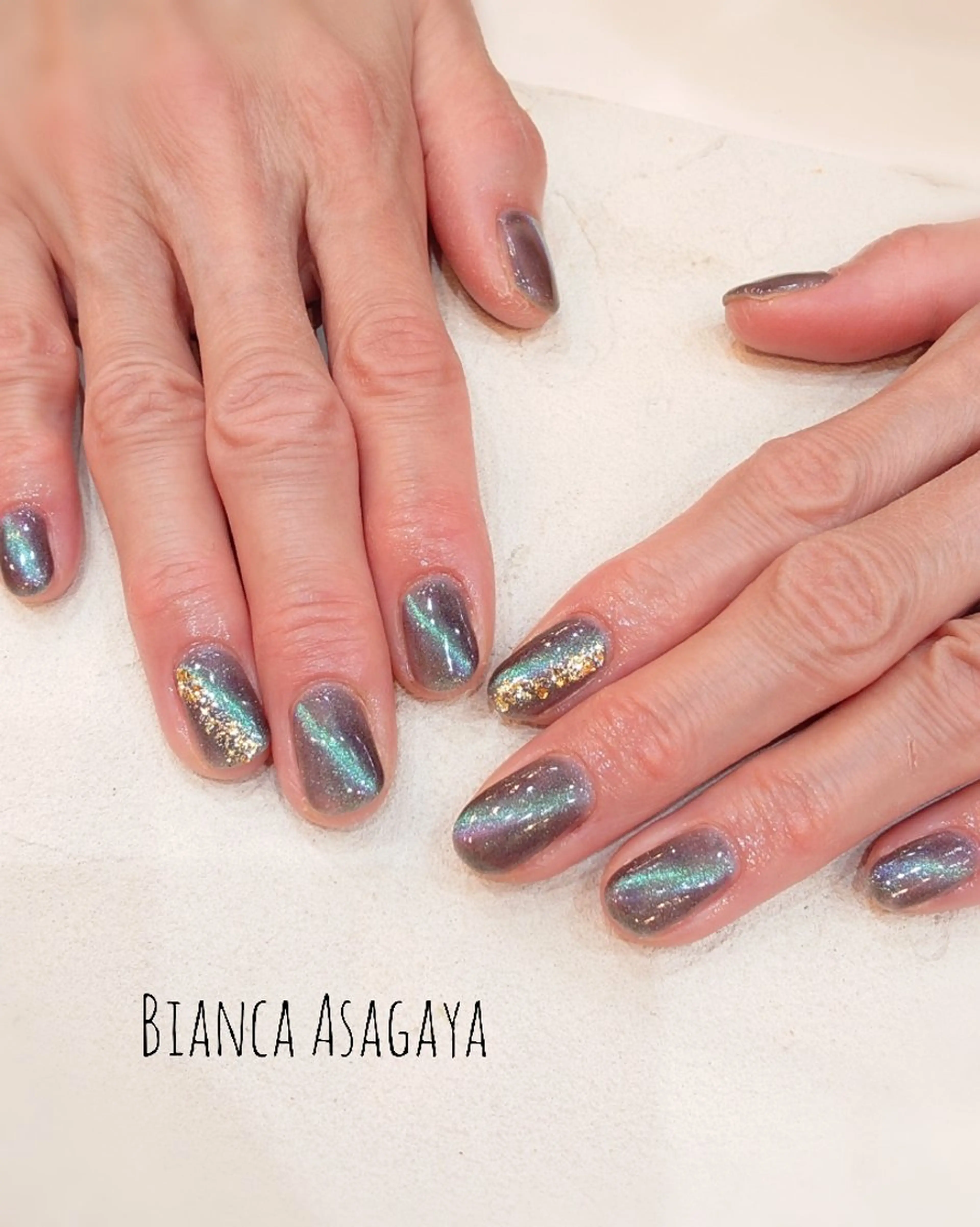 ネイル マグネットネイル Bianca TANAKAのネイルデザイン