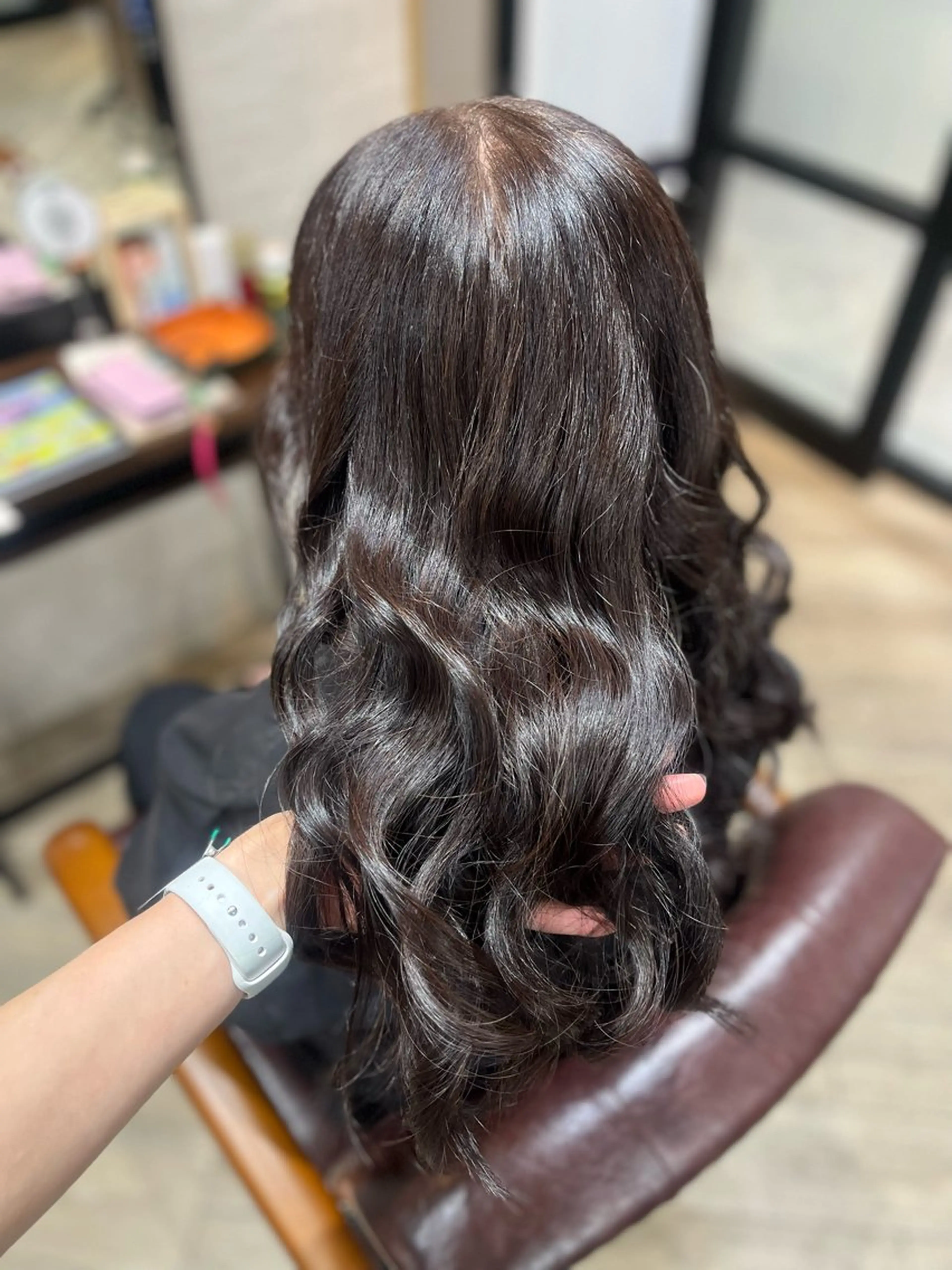 ロング トリートメント トリートメント 🫧ぷる艶カラー🫧 Yuubi🦩のヘアスタイル